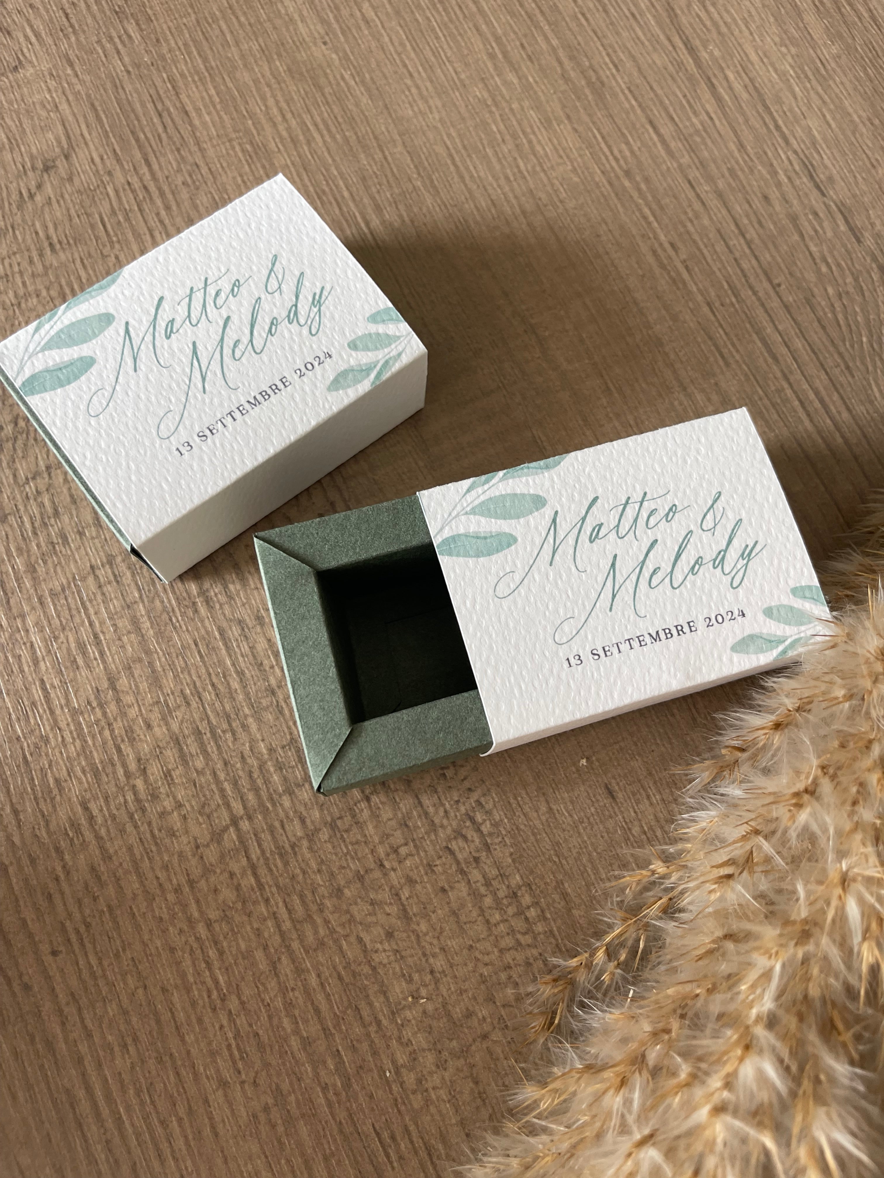 Scatola confetti fiammifero “sogno small”