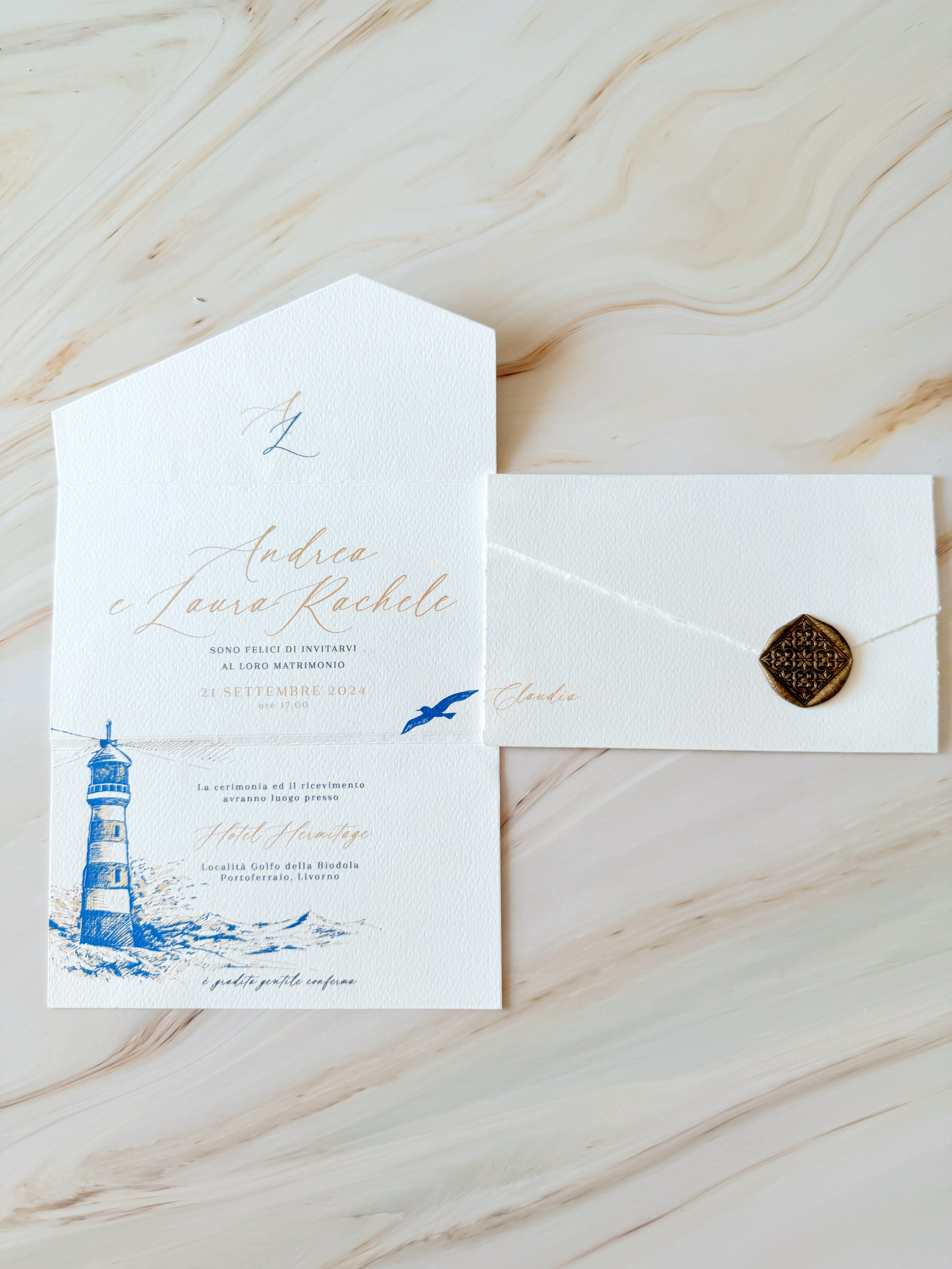 Blossom A(Mare) - Partecipazioni di matrimonio