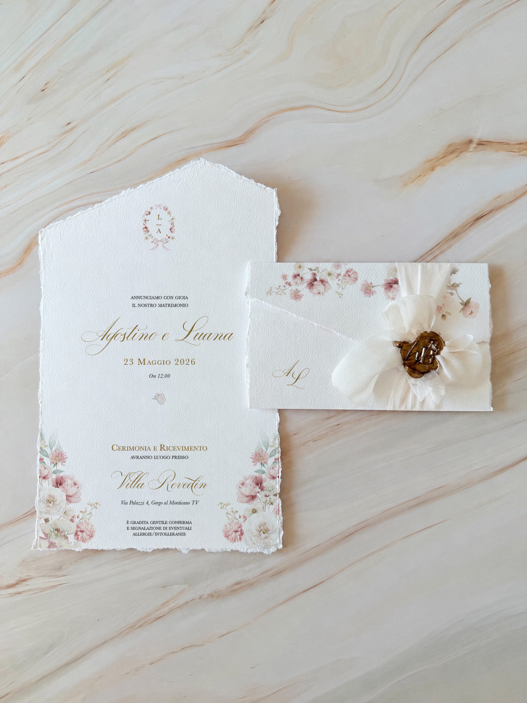 Blossom LUANA - Partecipazioni di matrimonio