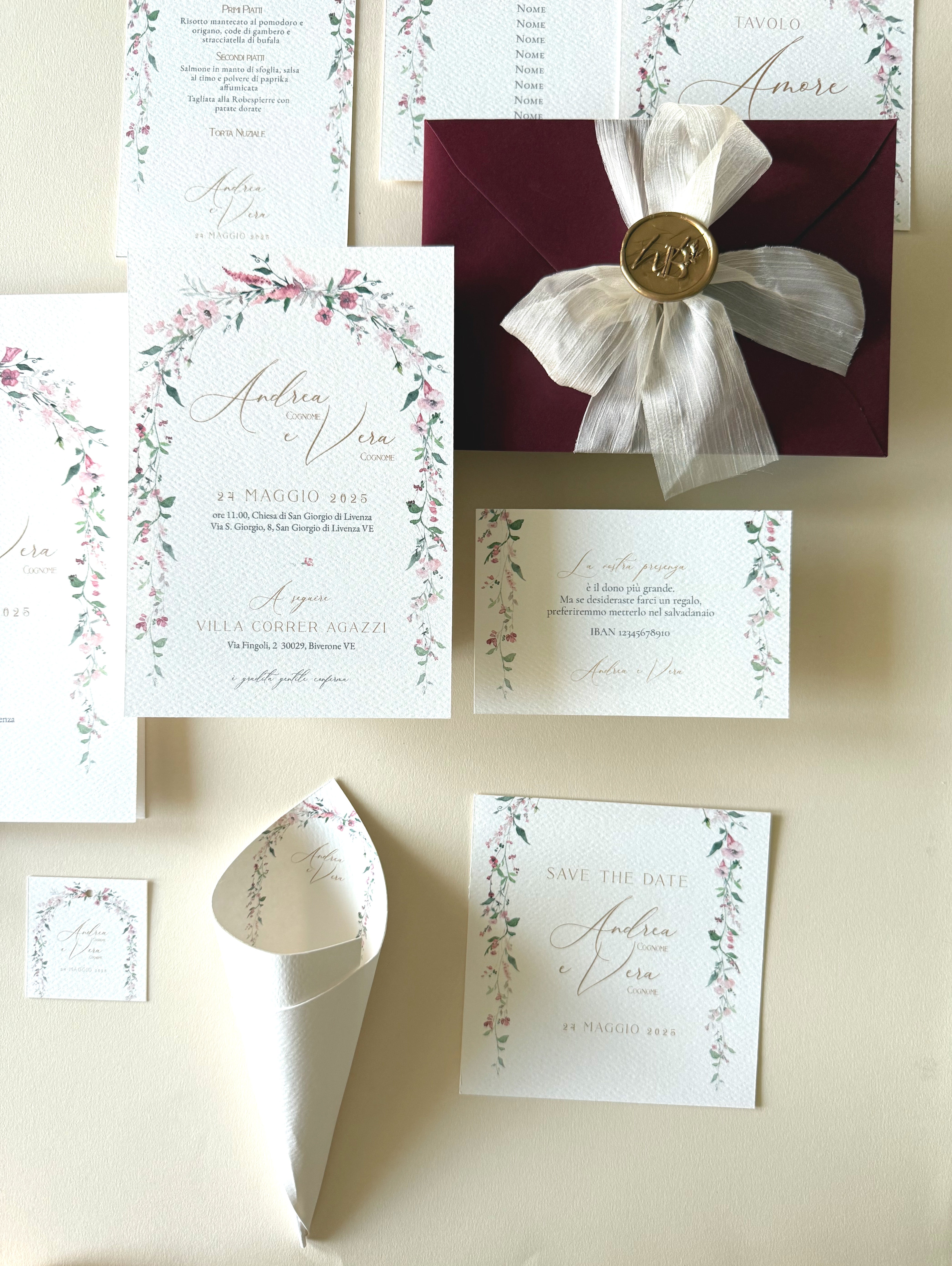 Coni riso/petali Essentially Bloom