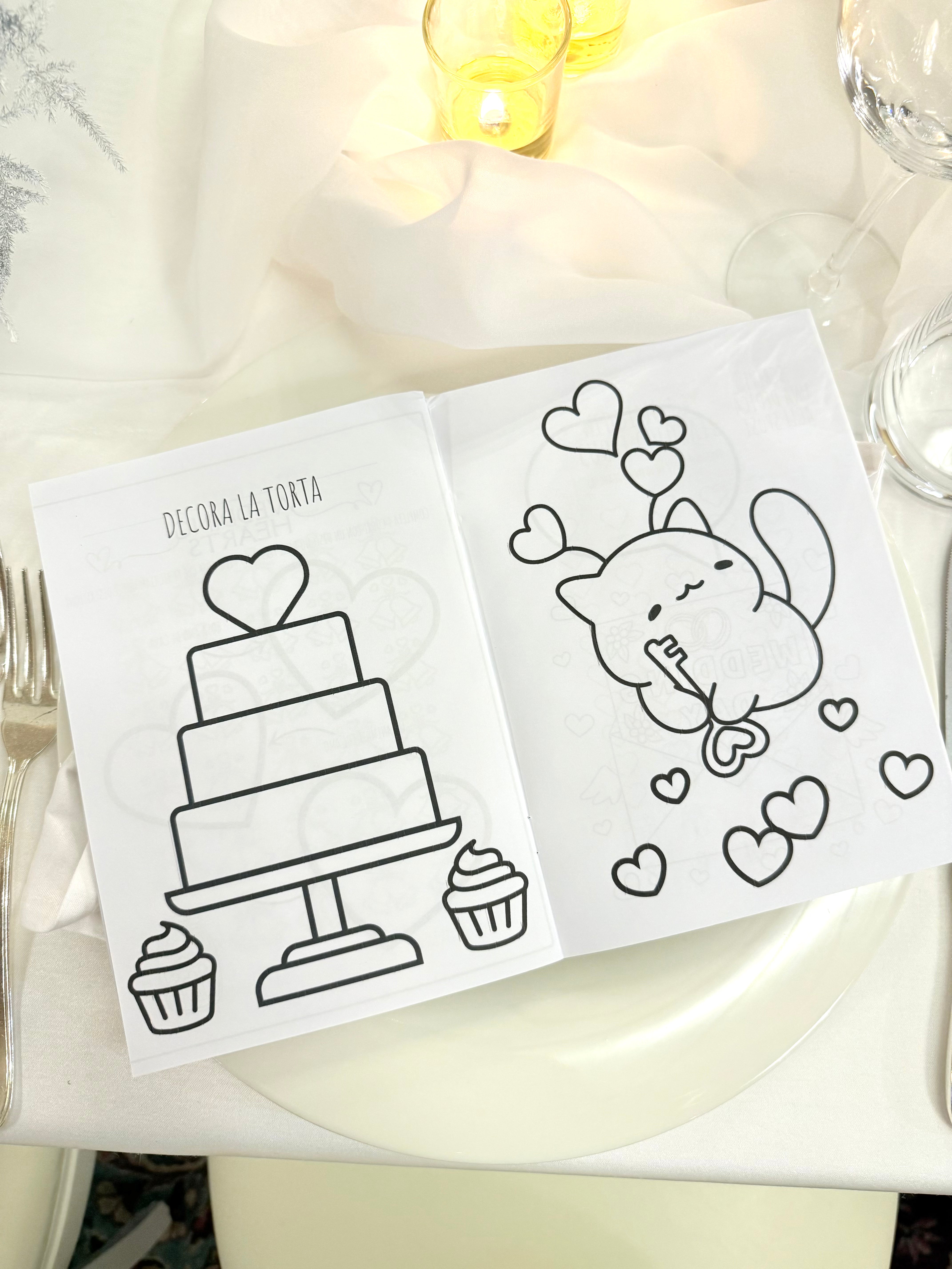 Libretto Baby Wedding Activity