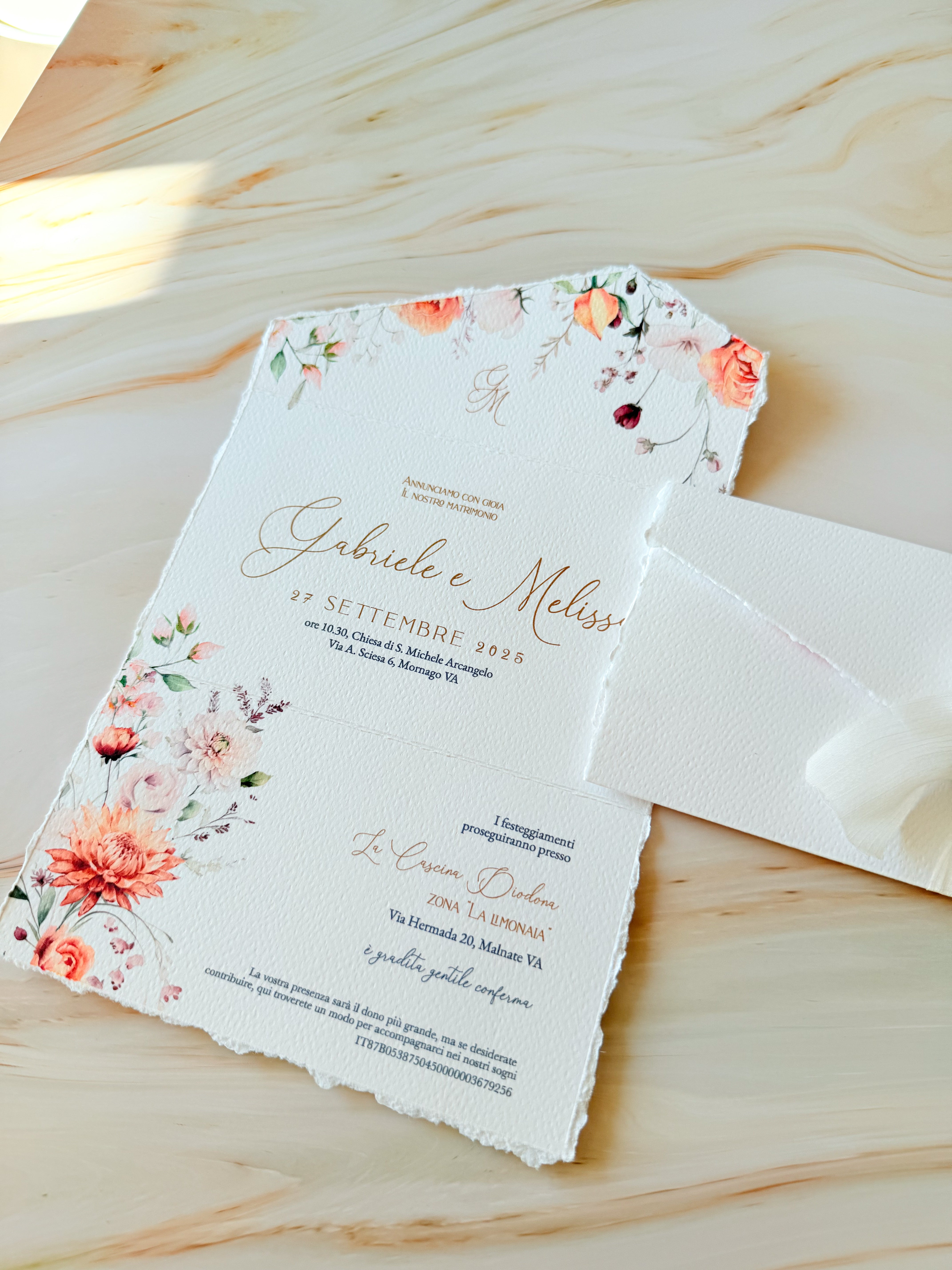 Blossom Armonia - Partecipazioni di matrimonio