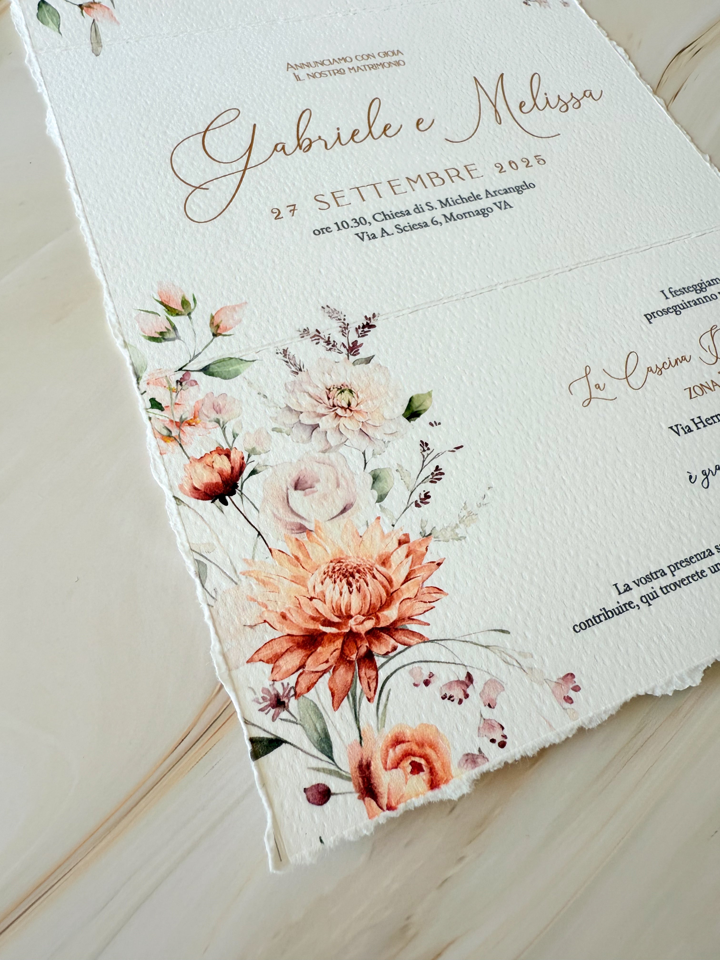 Blossom Armonia - Partecipazioni di matrimonio
