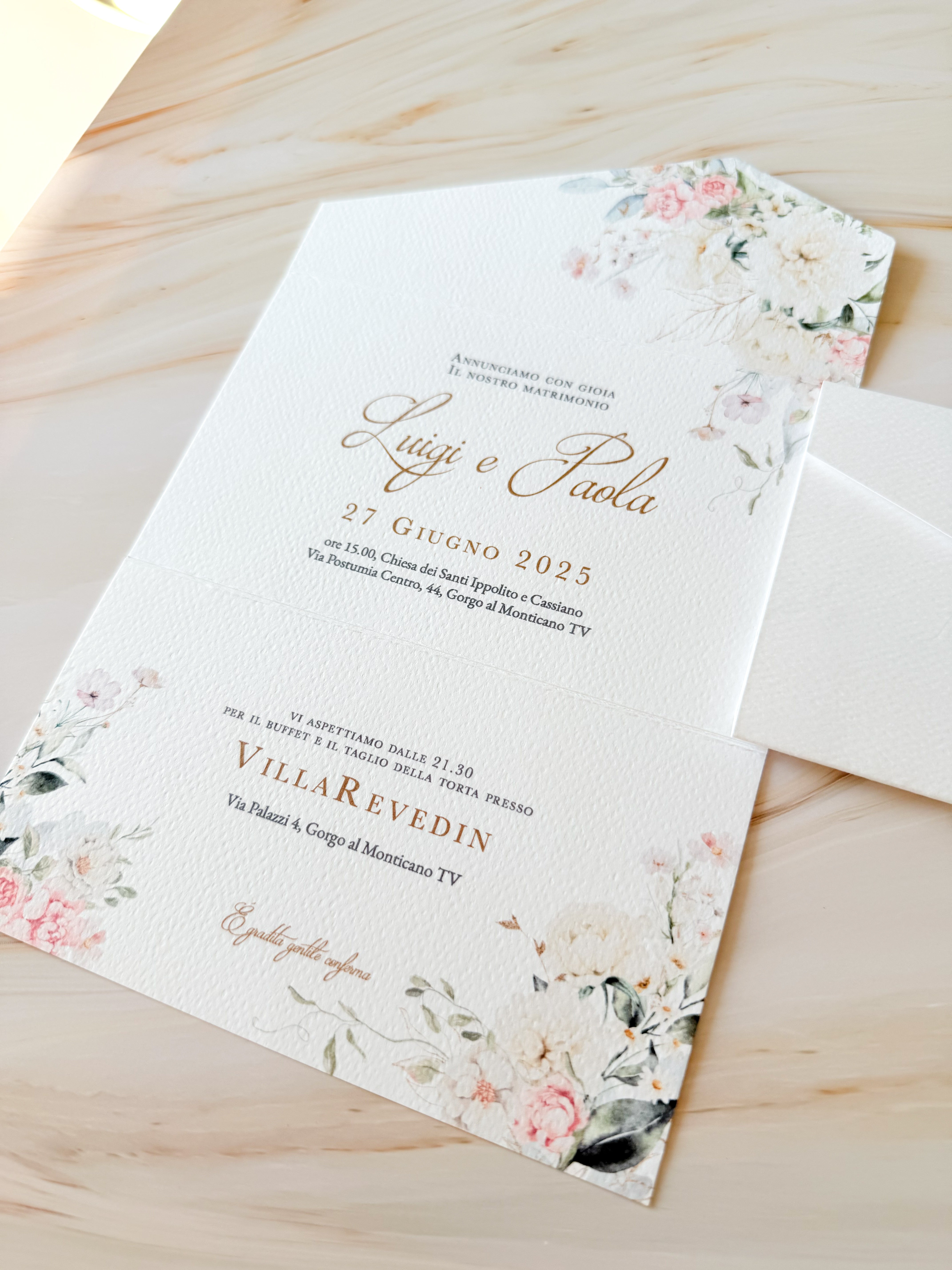 Blossom Idillio - Partecipazioni di matrimonio
