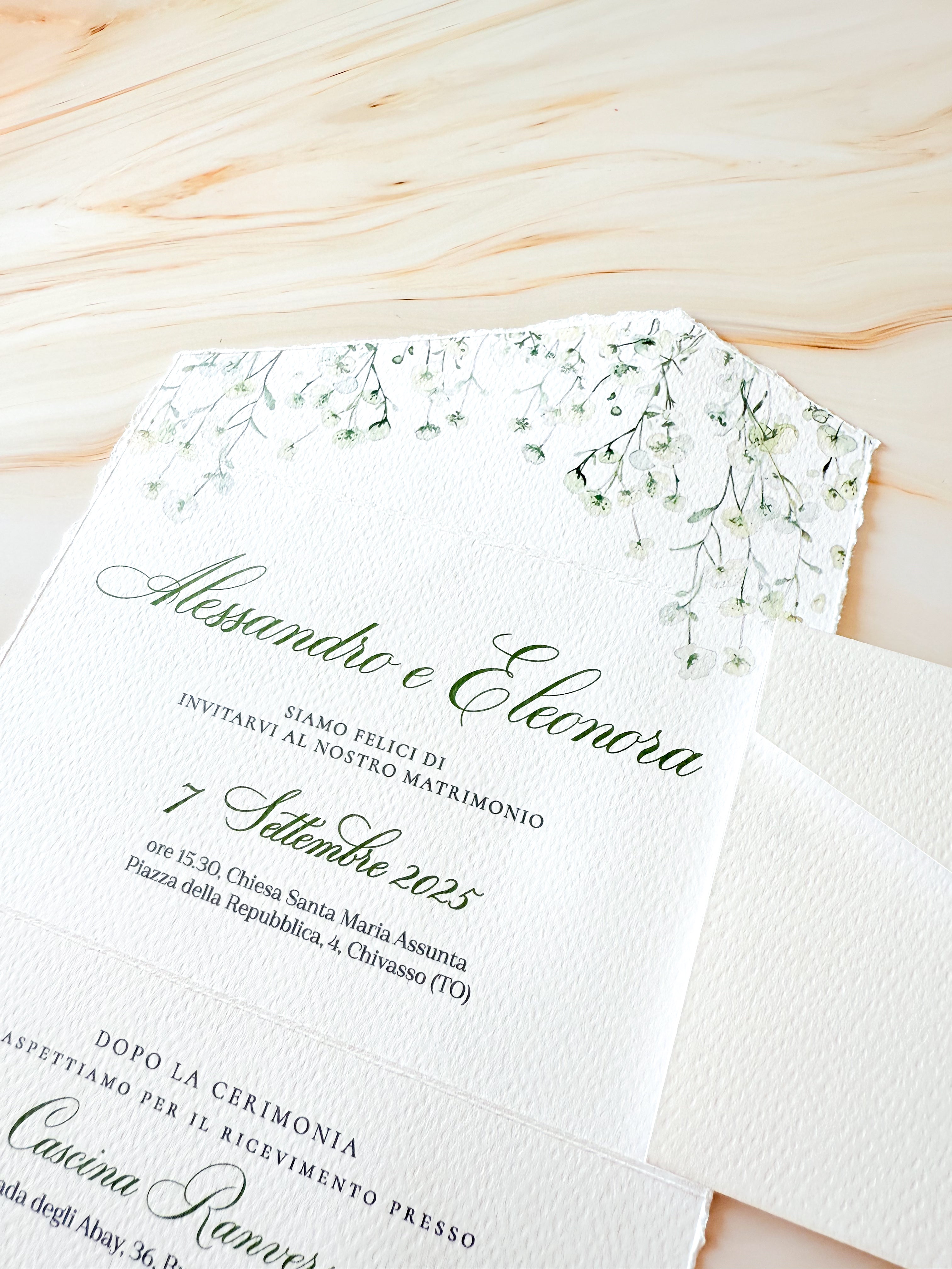 Blossom Rugiada - Partecipazioni di matrimonio