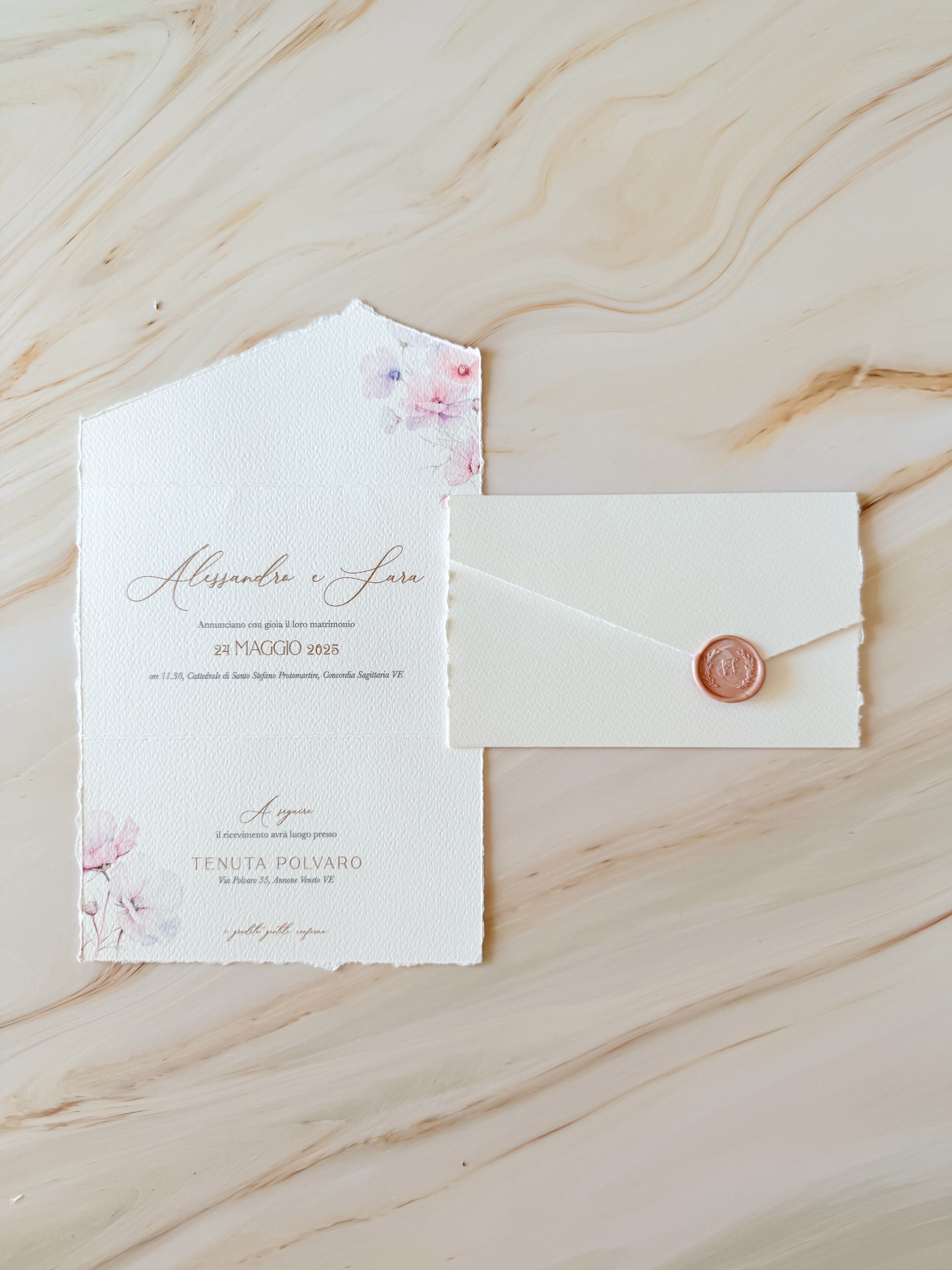 Blossom Whisper - Partecipazioni di matrimonio