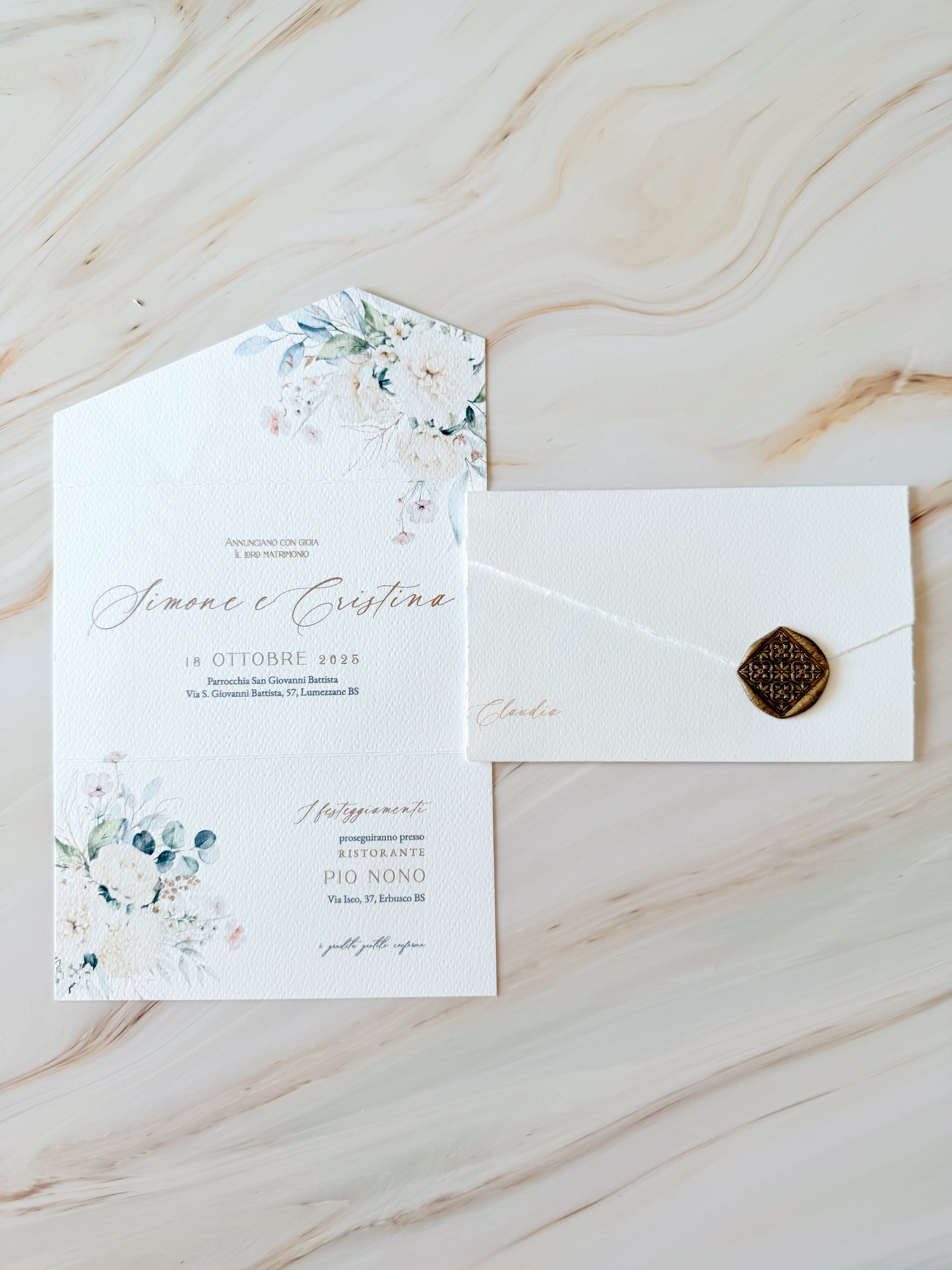 Blossom Lullaby - Partecipazioni di matrimonio