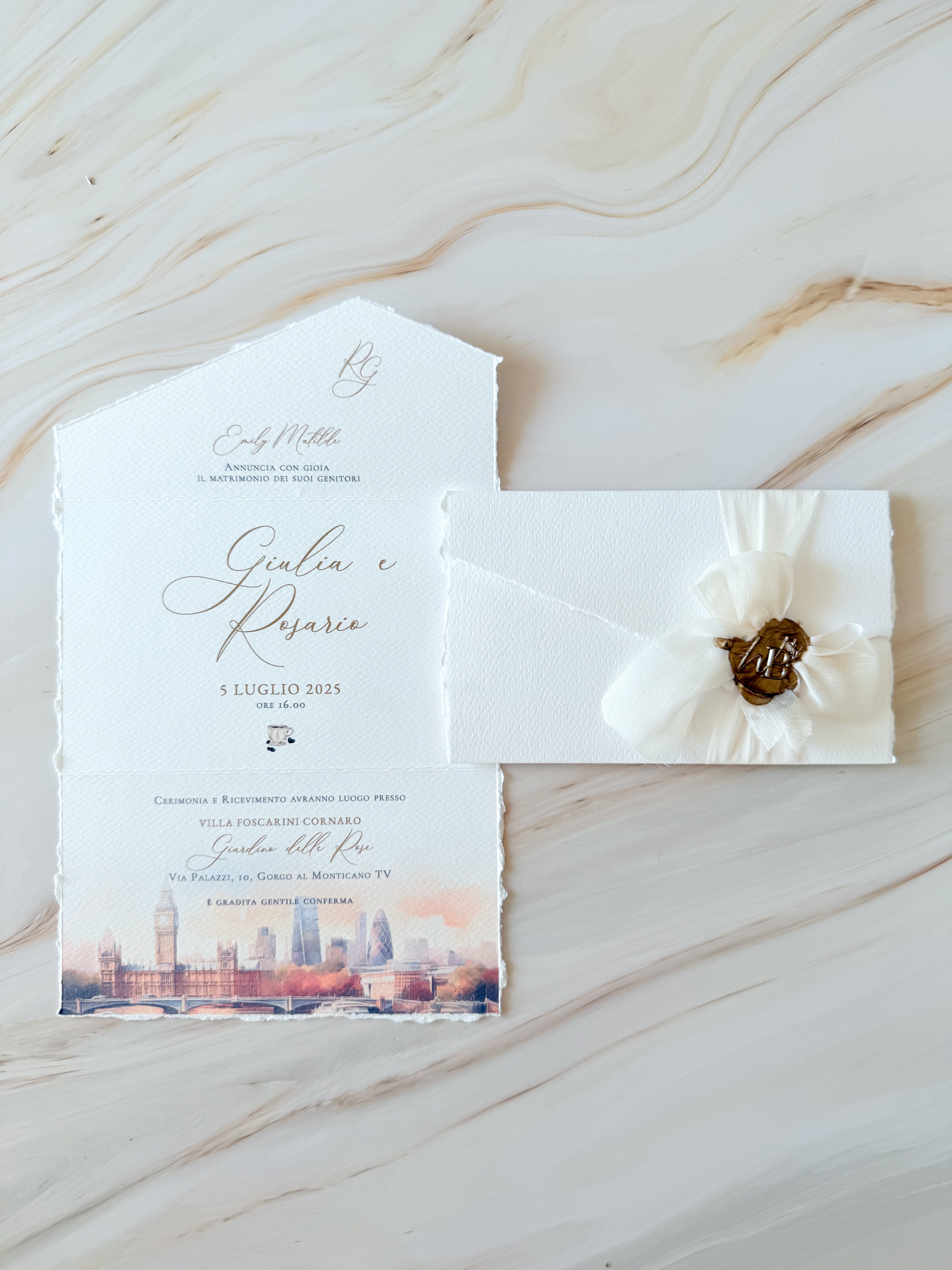 Blossom London - Partecipazioni di matrimonio