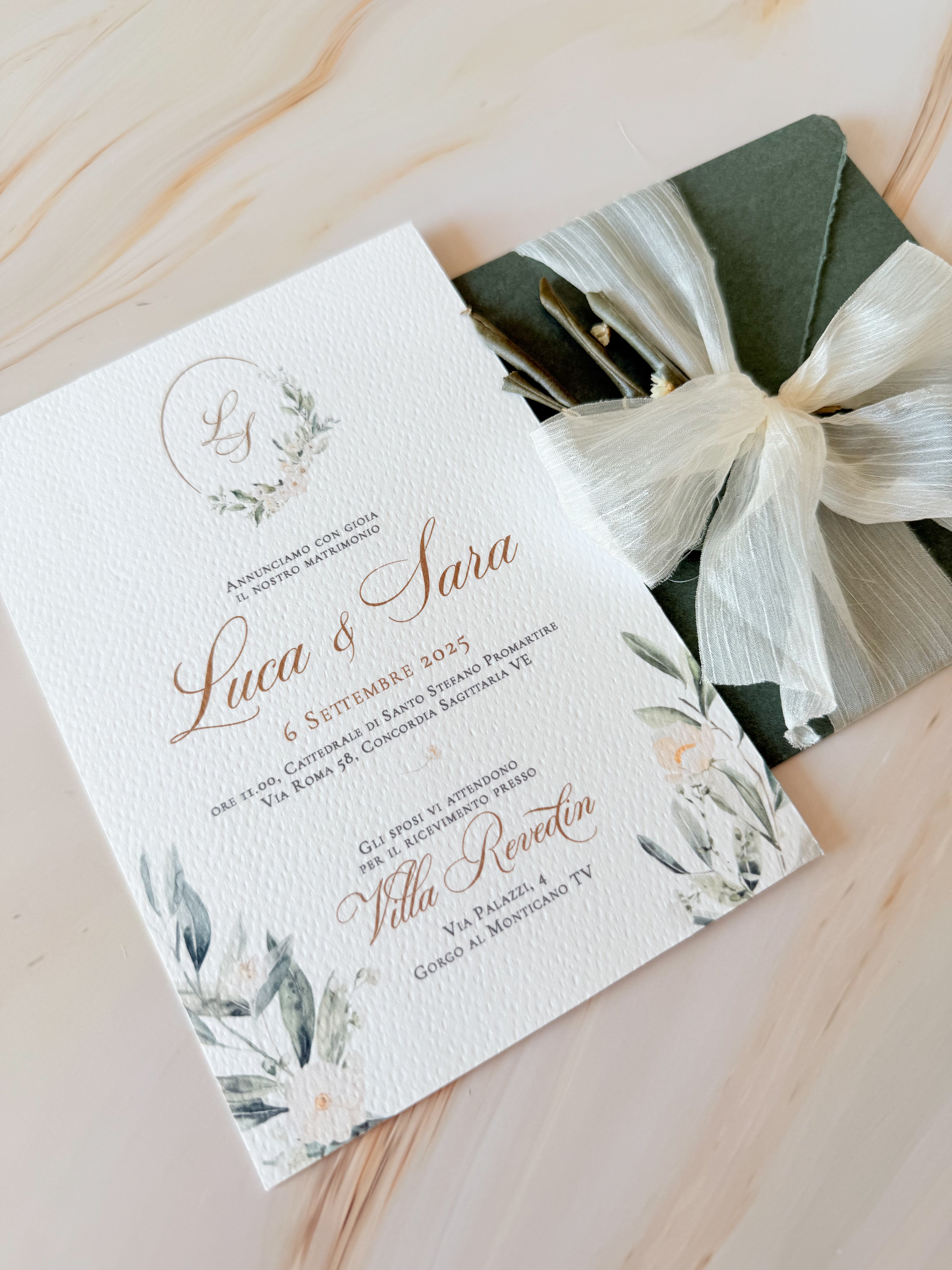 ESSENCE Olivette - Partecipazioni di matrimonio