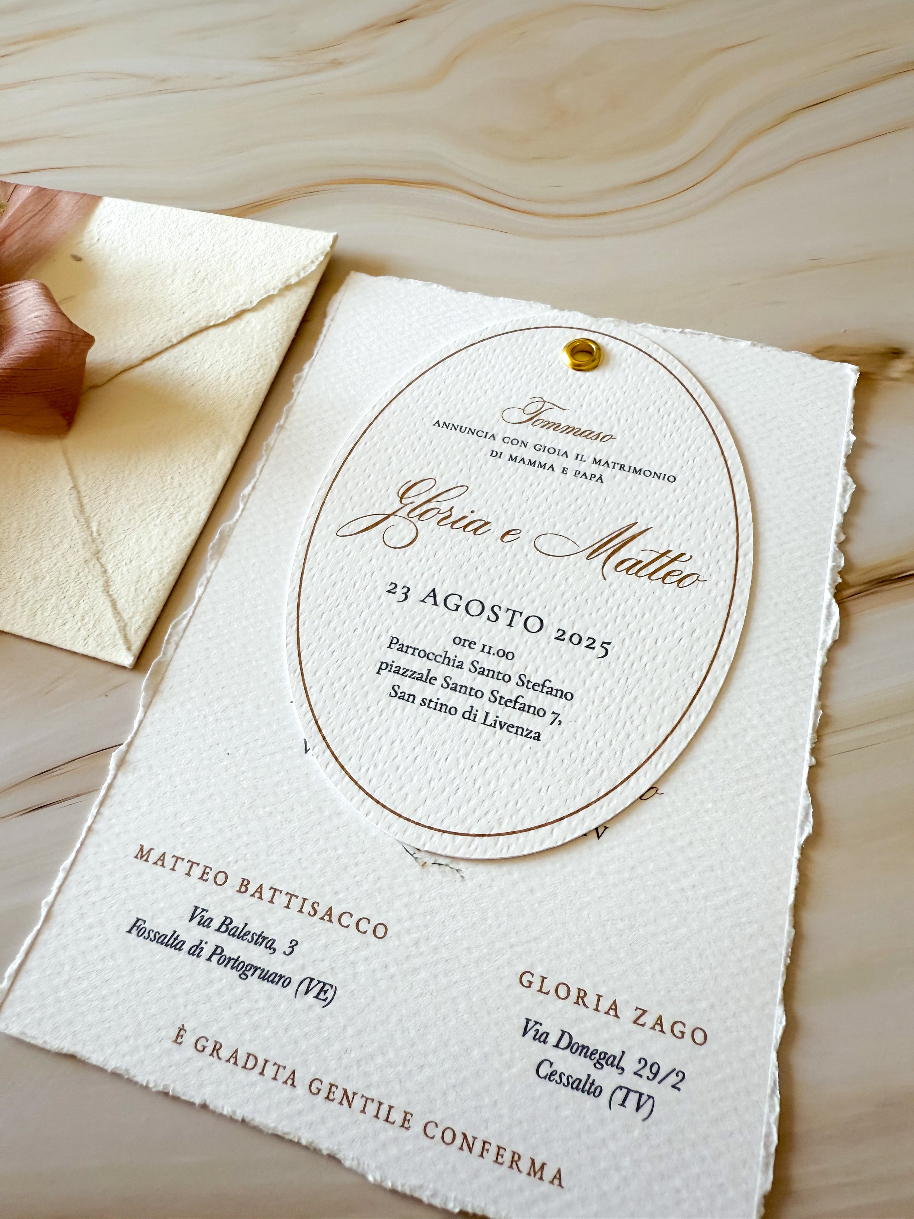 Heirloom Ovails - Partecipazioni di matrimonio