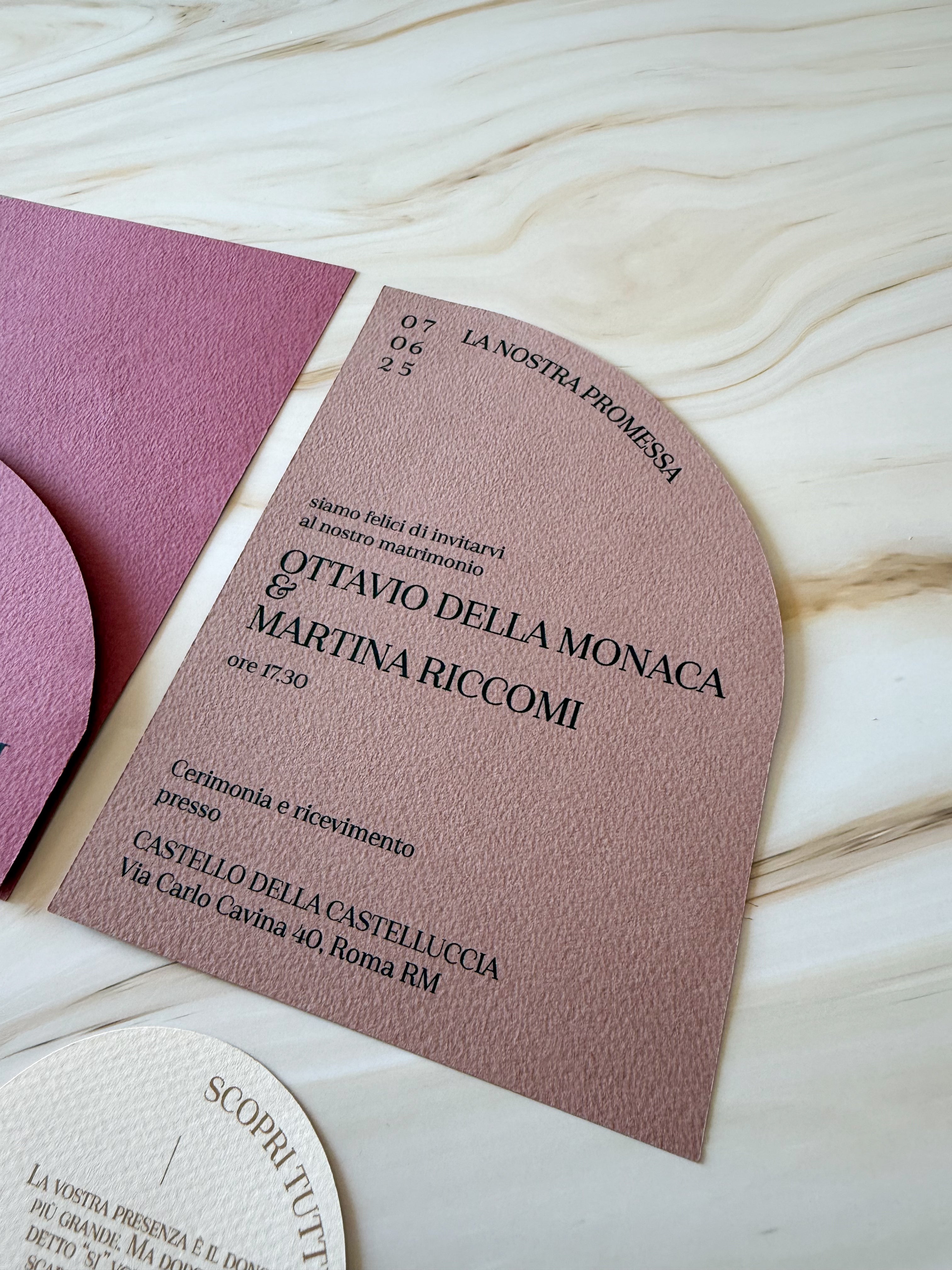 Petals Embrance - Partecipazioni di matrimonio