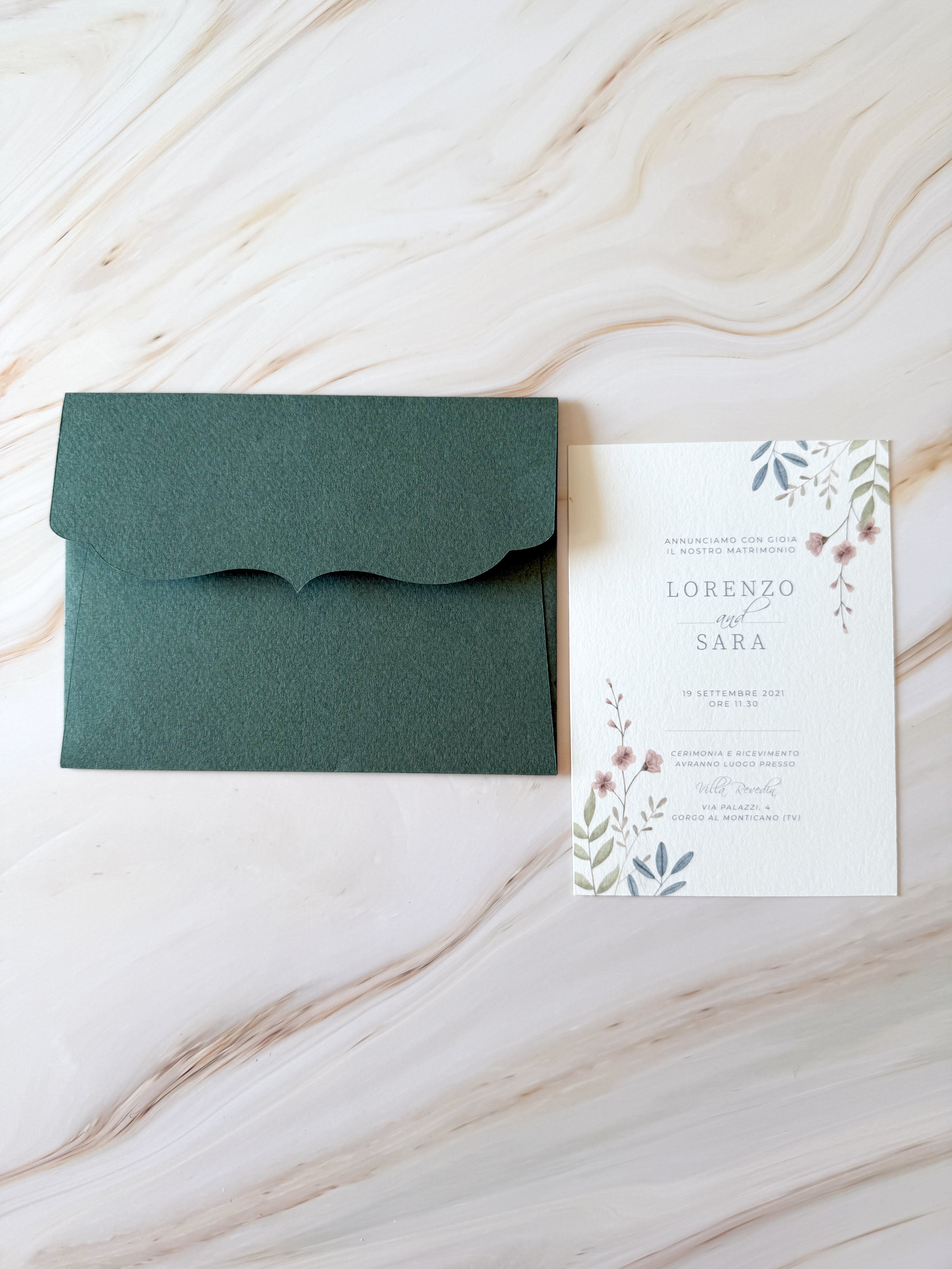 ESSENCE Fiori di campo - Partecipazioni di matrimonio