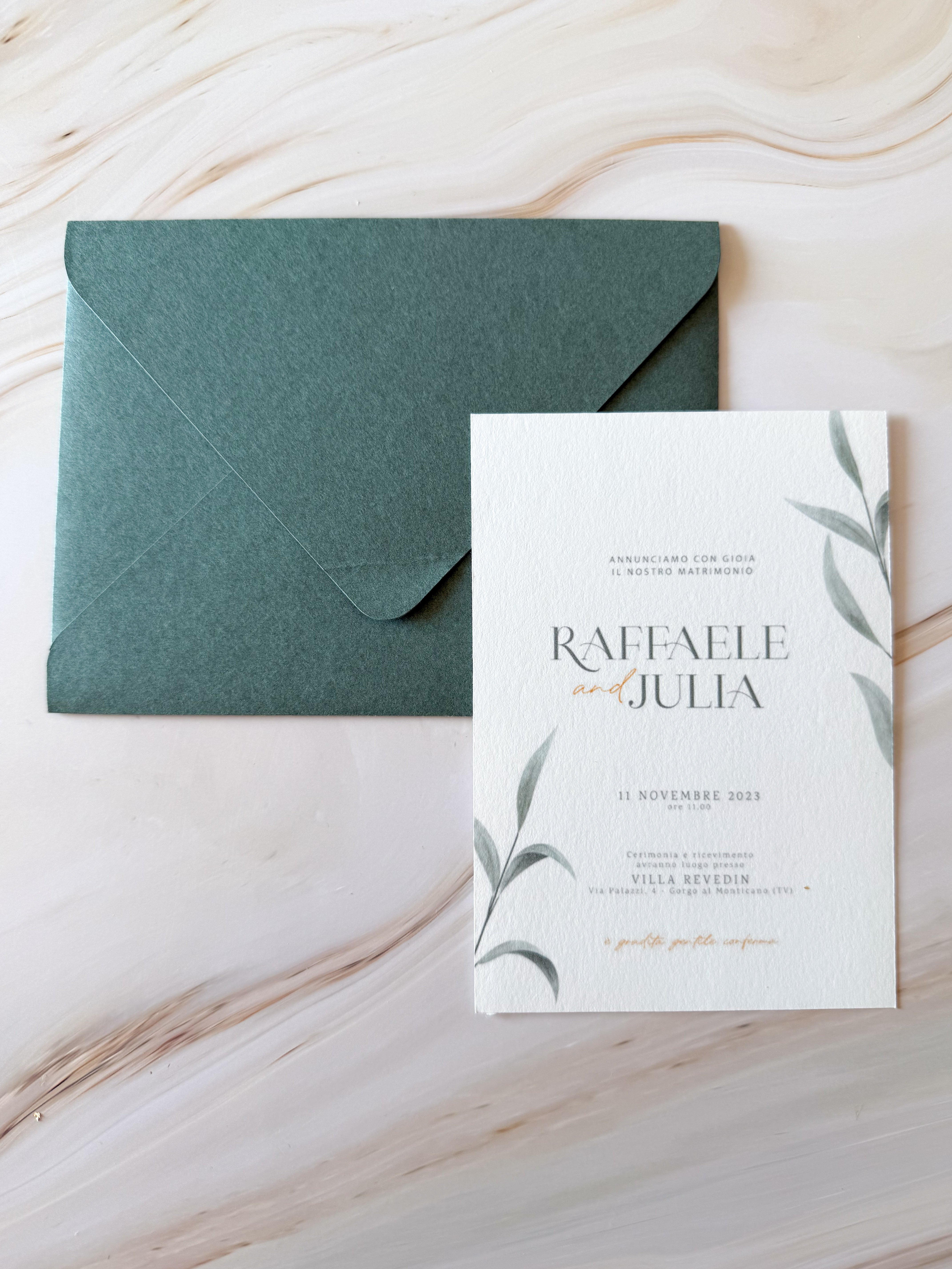 ESSENCE Uliva - Partecipazioni di matrimonio