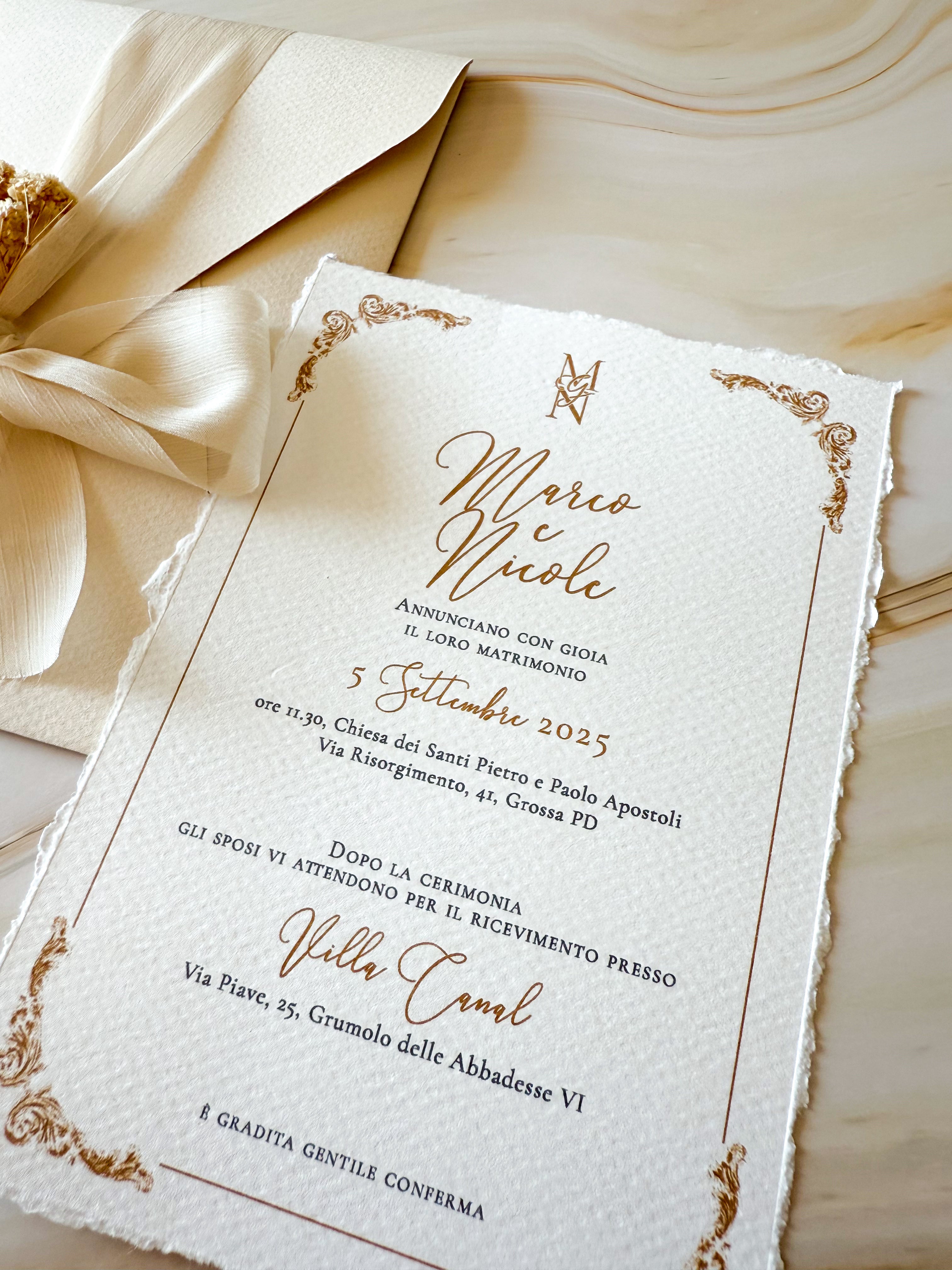 Chateau Nicole - Partecipazioni di matrimonio