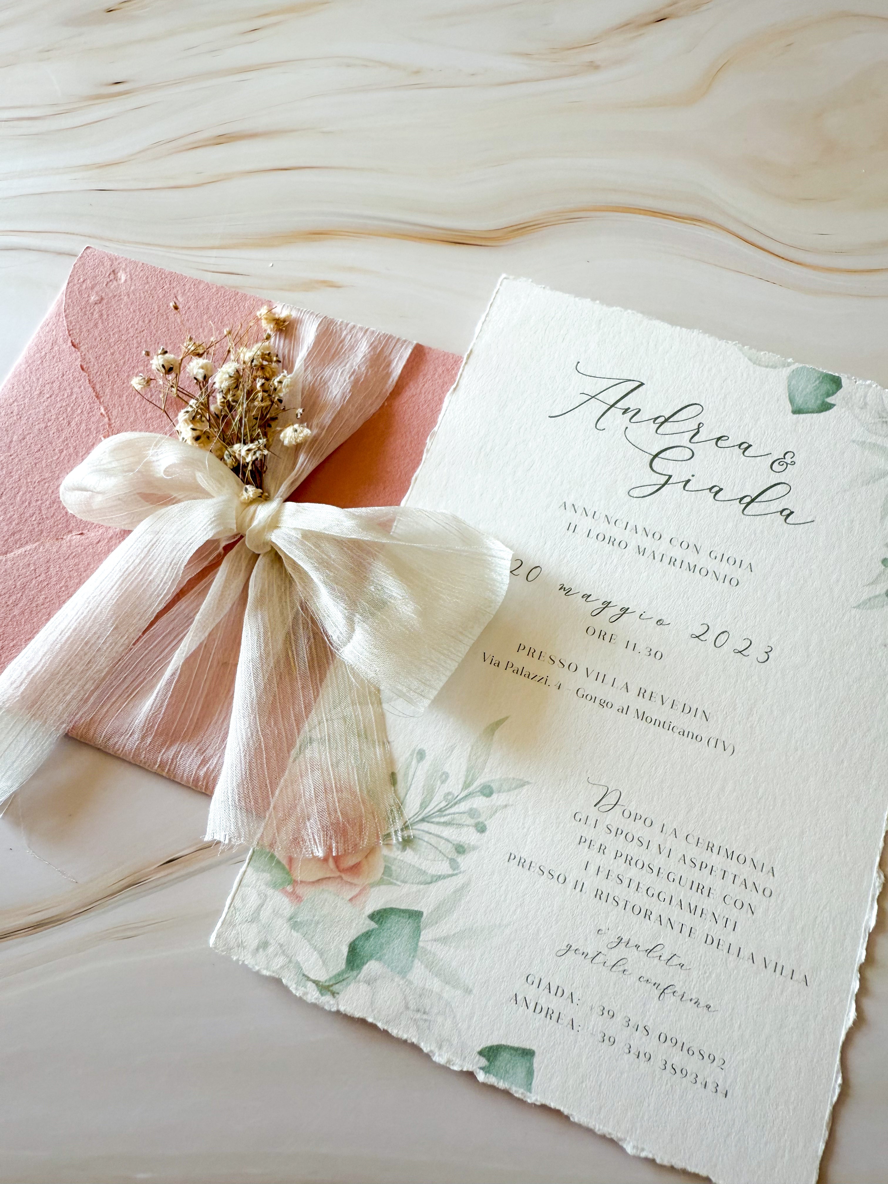 ESSENCE Rubra - Partecipazioni di matrimonio