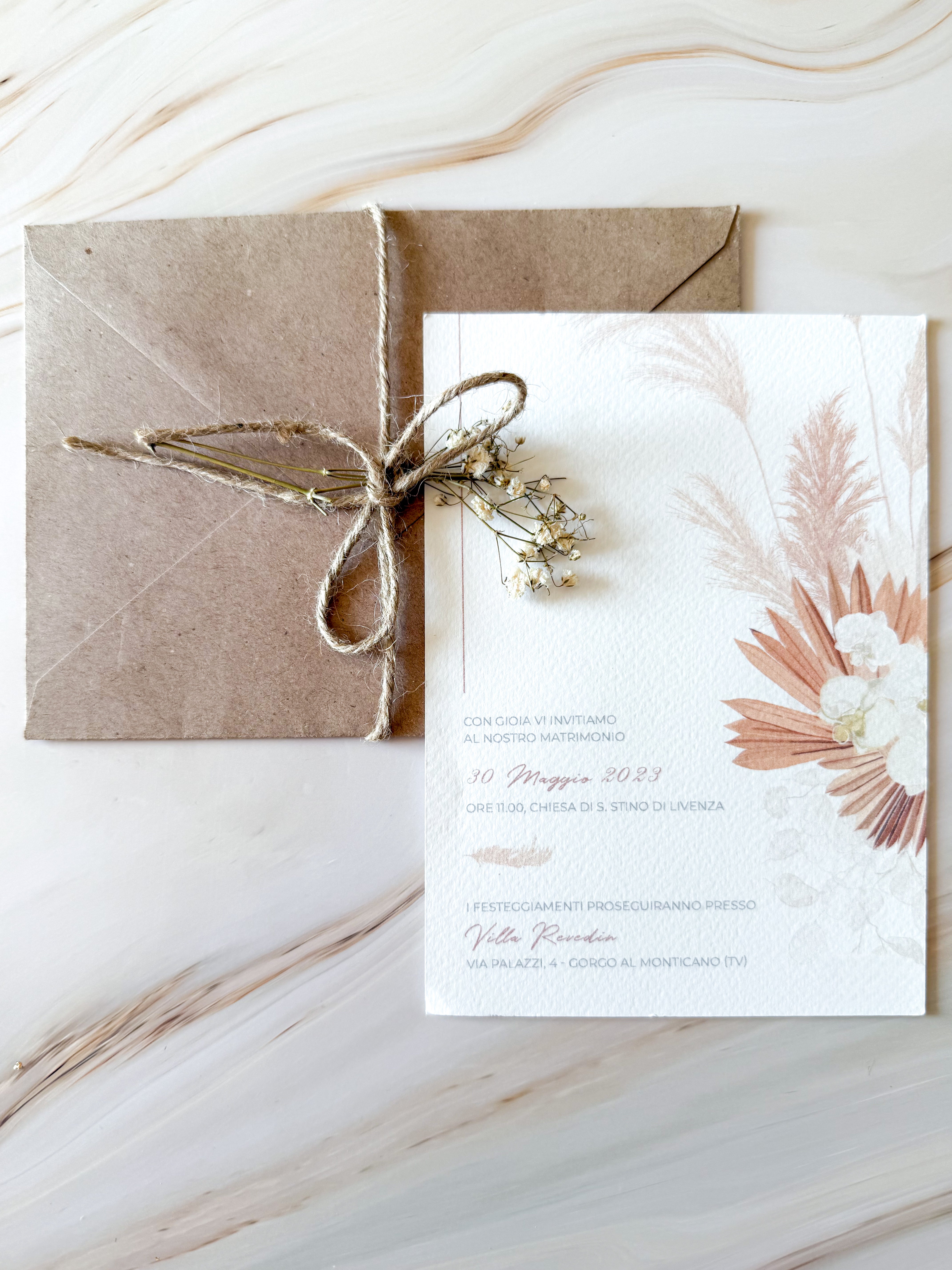 ESSENCE Pampée Fleurie - Partecipazioni di matrimonio