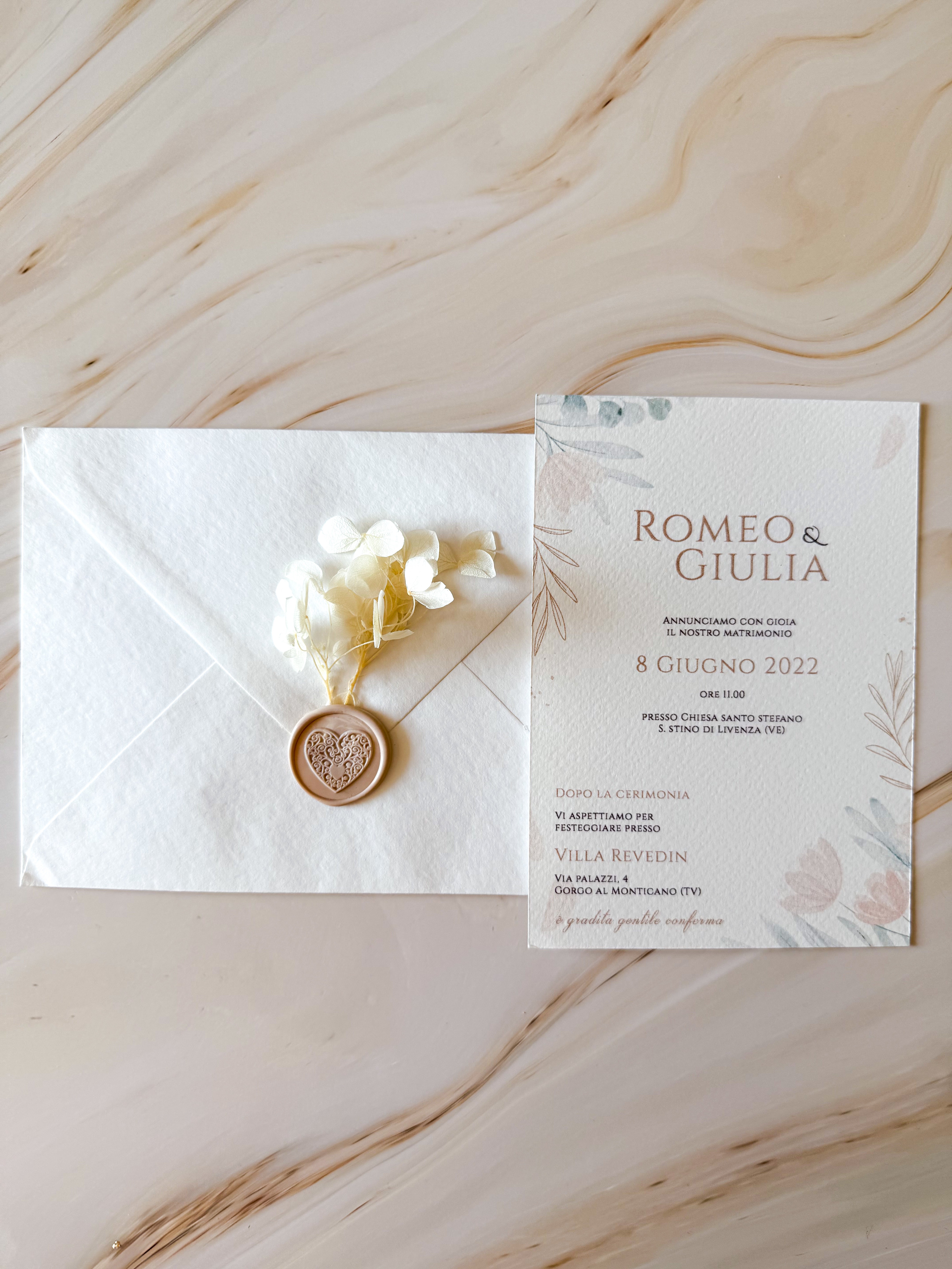 ESSENCE Botanica - Partecipazioni di matrimonio