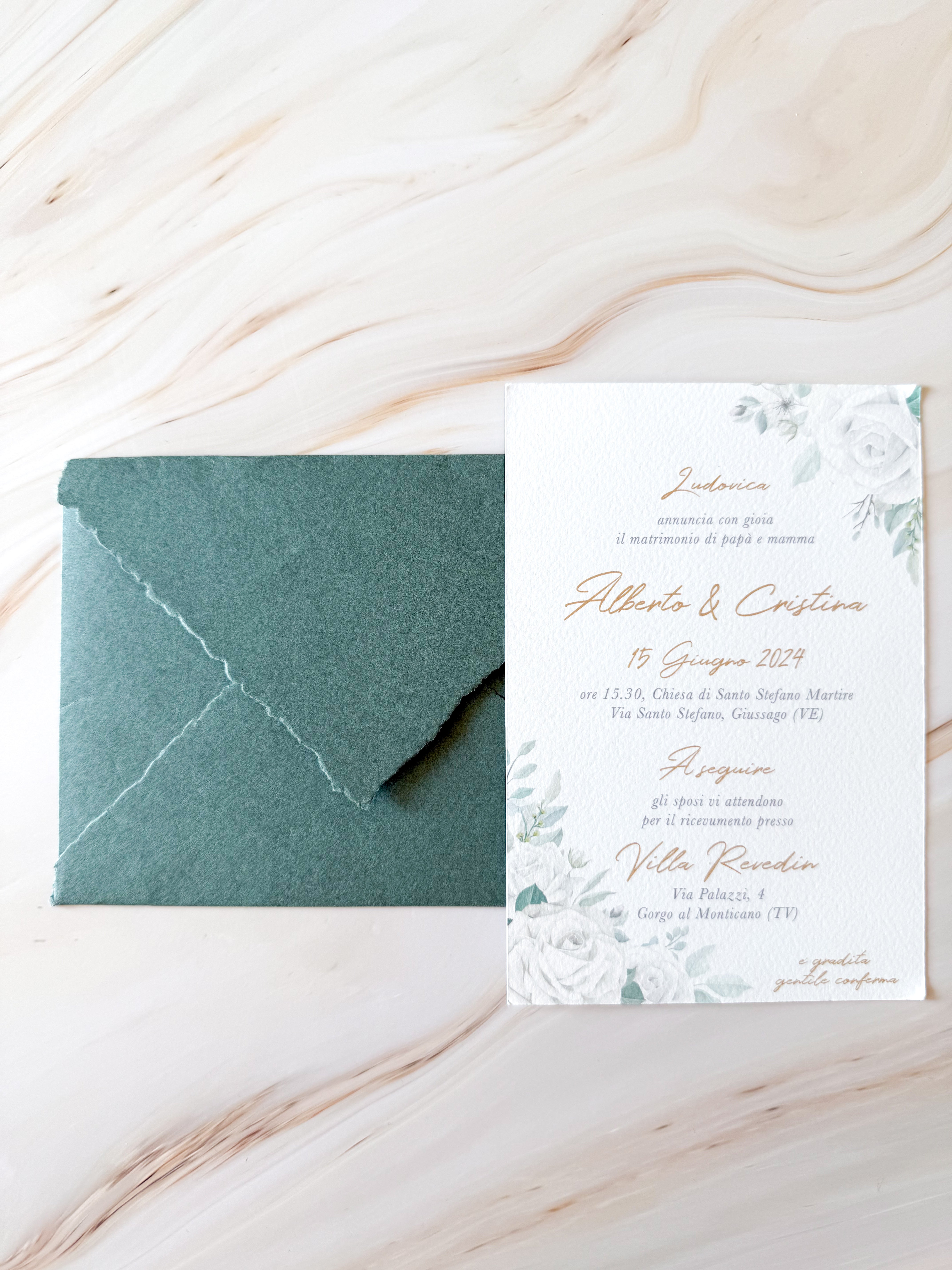 ESSENCE Blanche - Partecipazioni di matrimonio