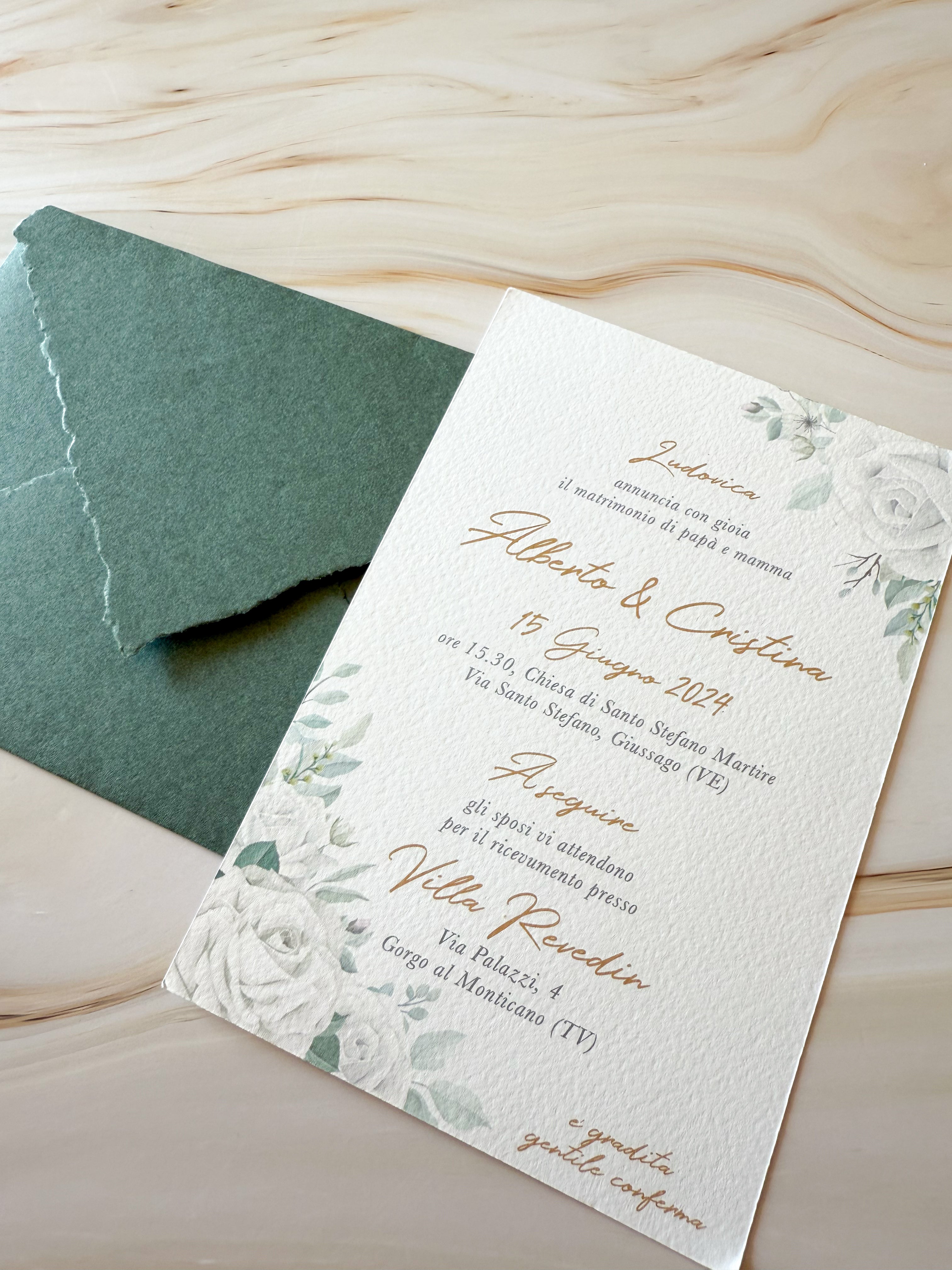 ESSENCE Blanche - Partecipazioni di matrimonio