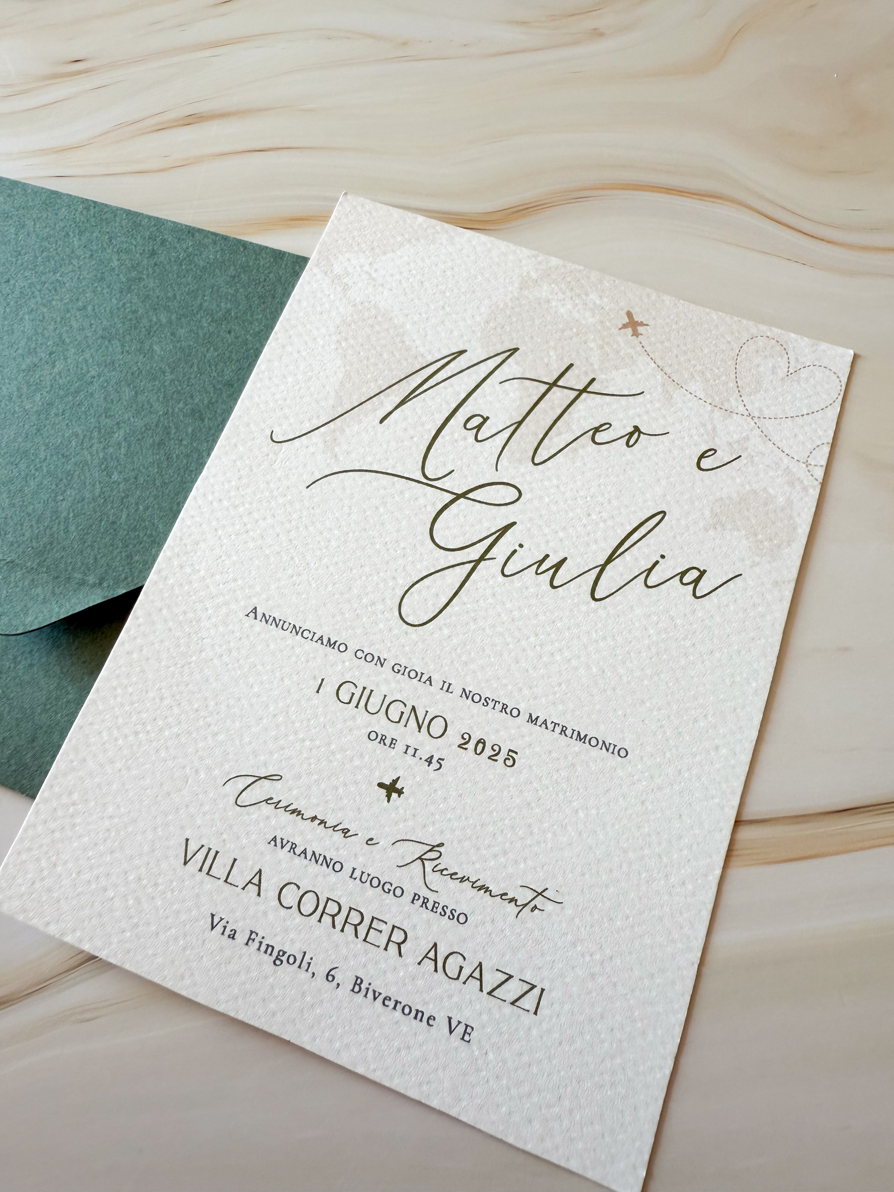 ESSENCE Vojage - Partecipazioni di matrimonio