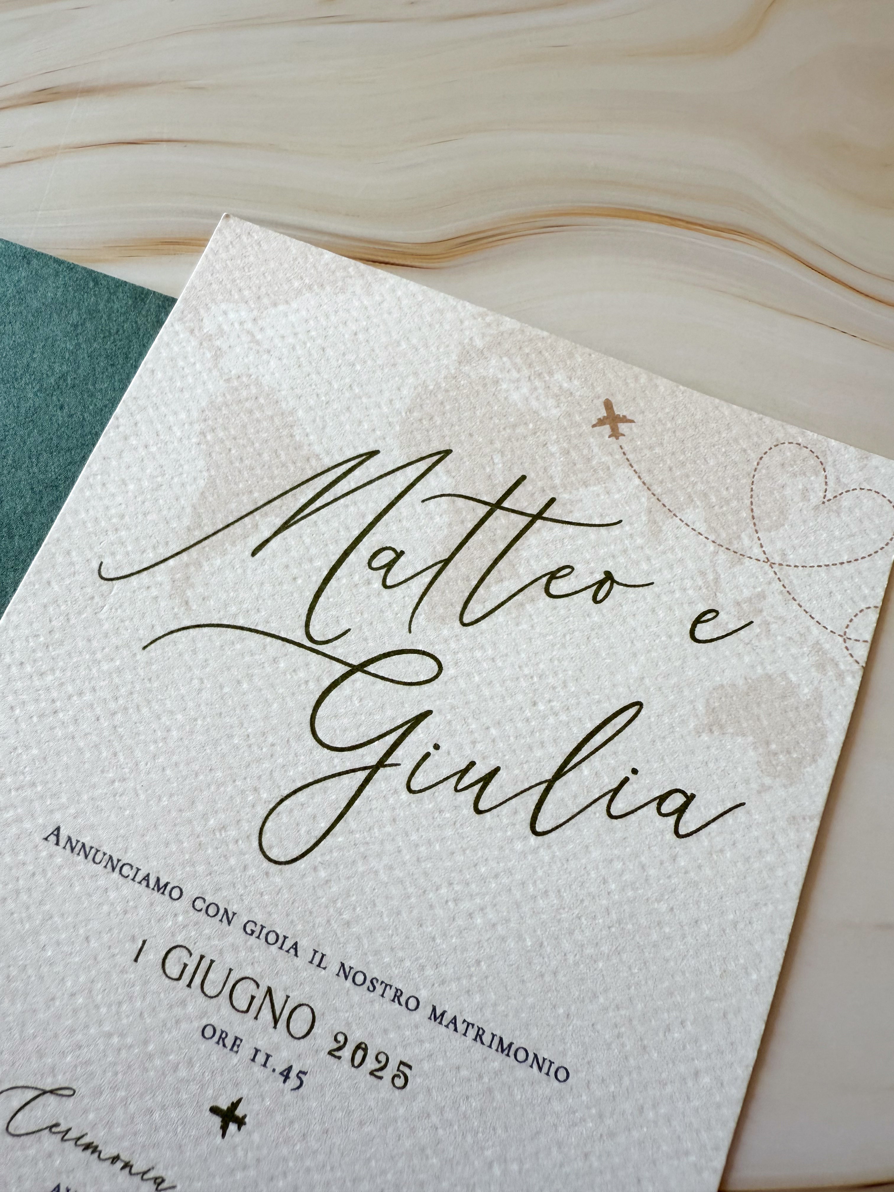 ESSENCE Vojage - Partecipazioni di matrimonio