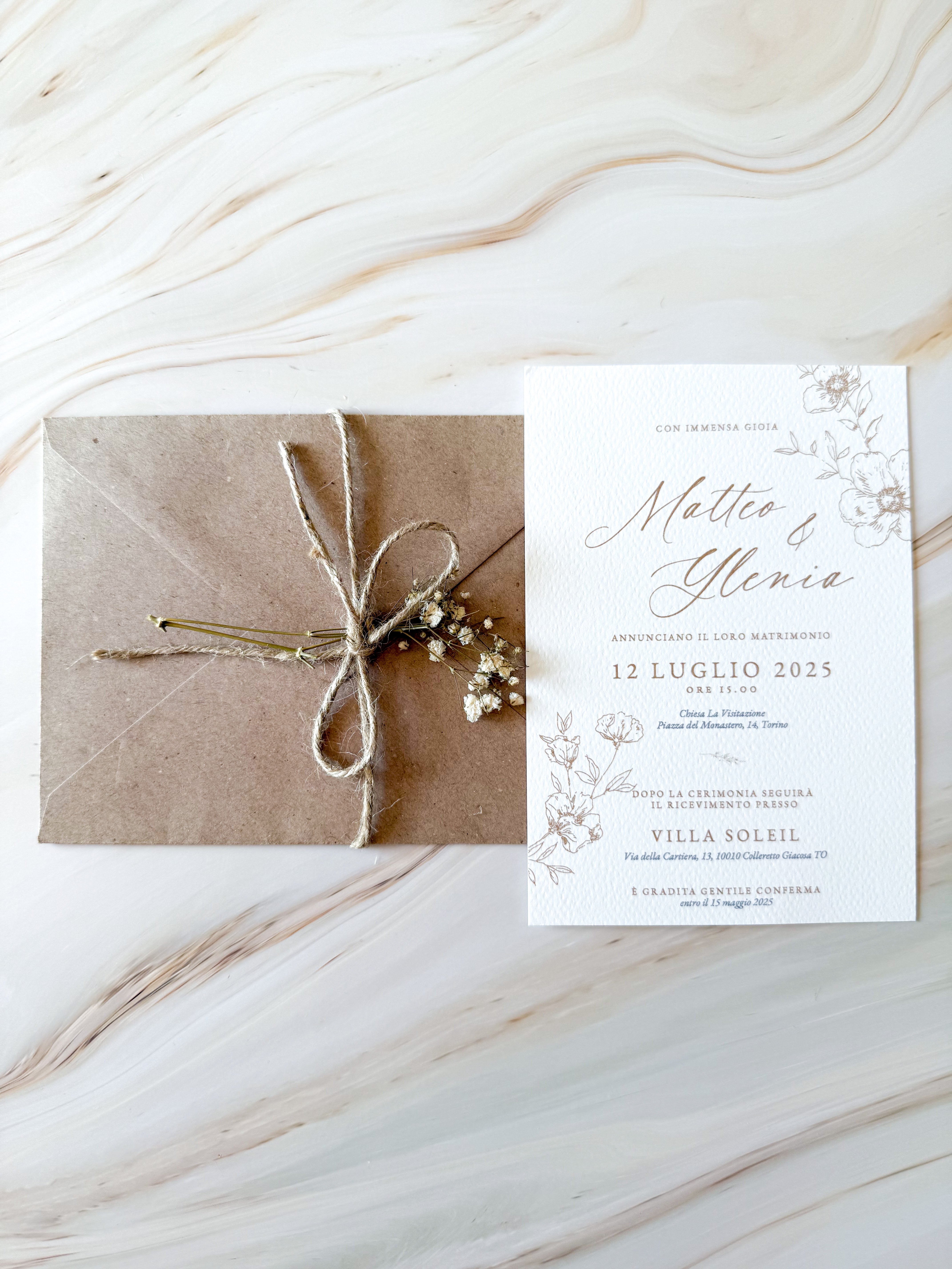 ESSENCE Linéa - Partecipazioni di matrimonio