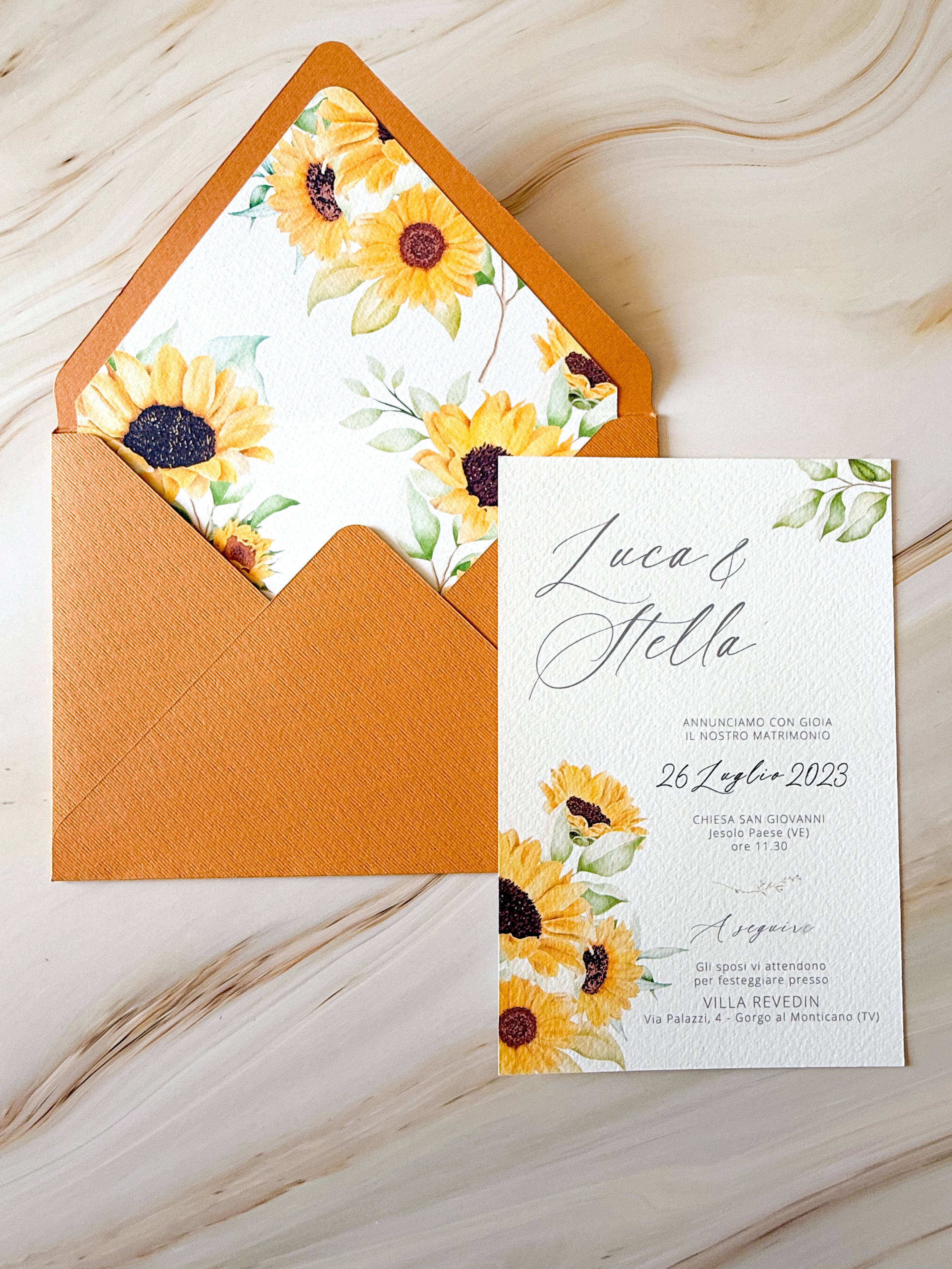 ESSENCE Soleil - Partecipazioni di matrimonio