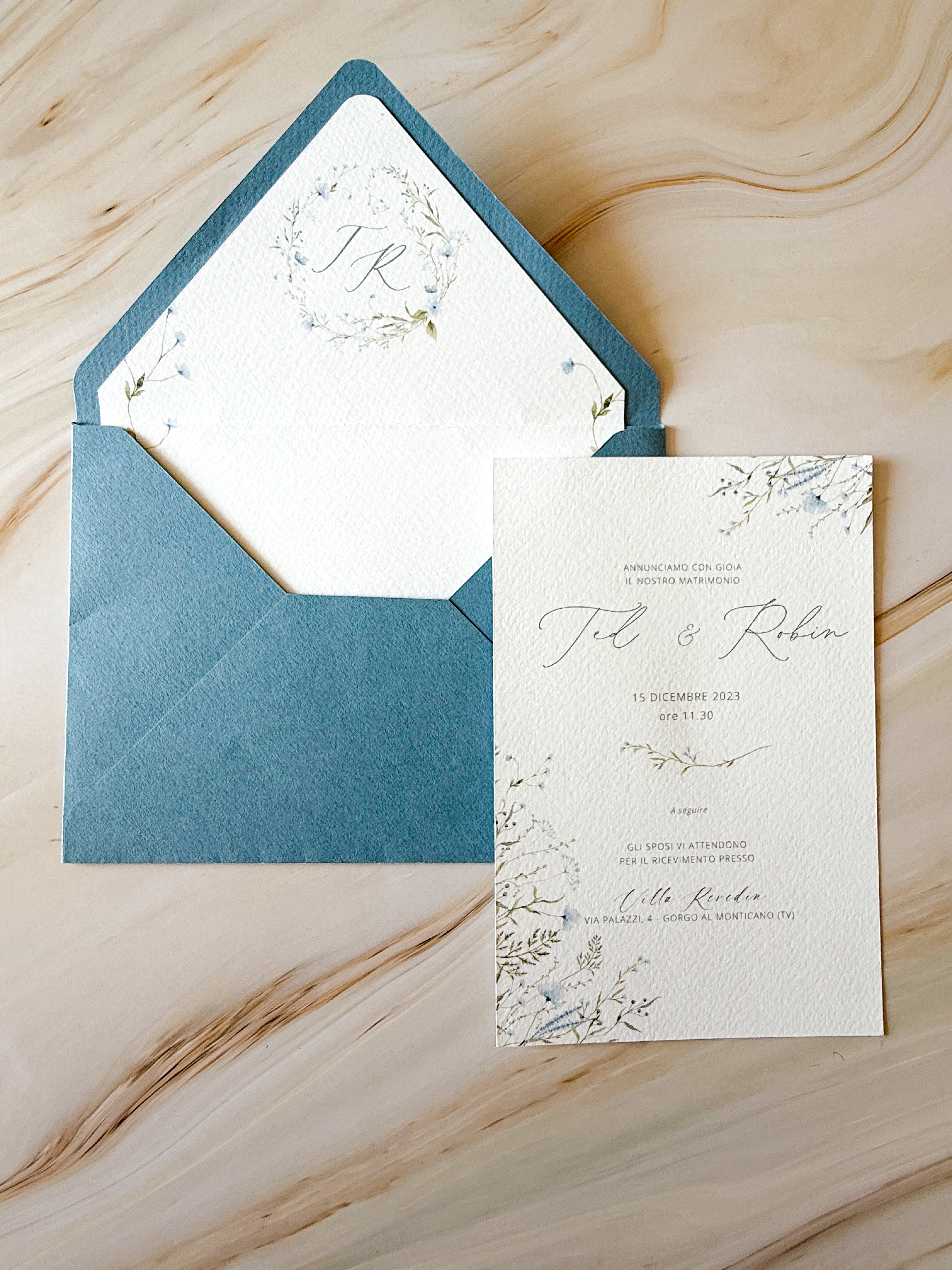ESSENCE Azzurra - Partecipazioni di matrimonio