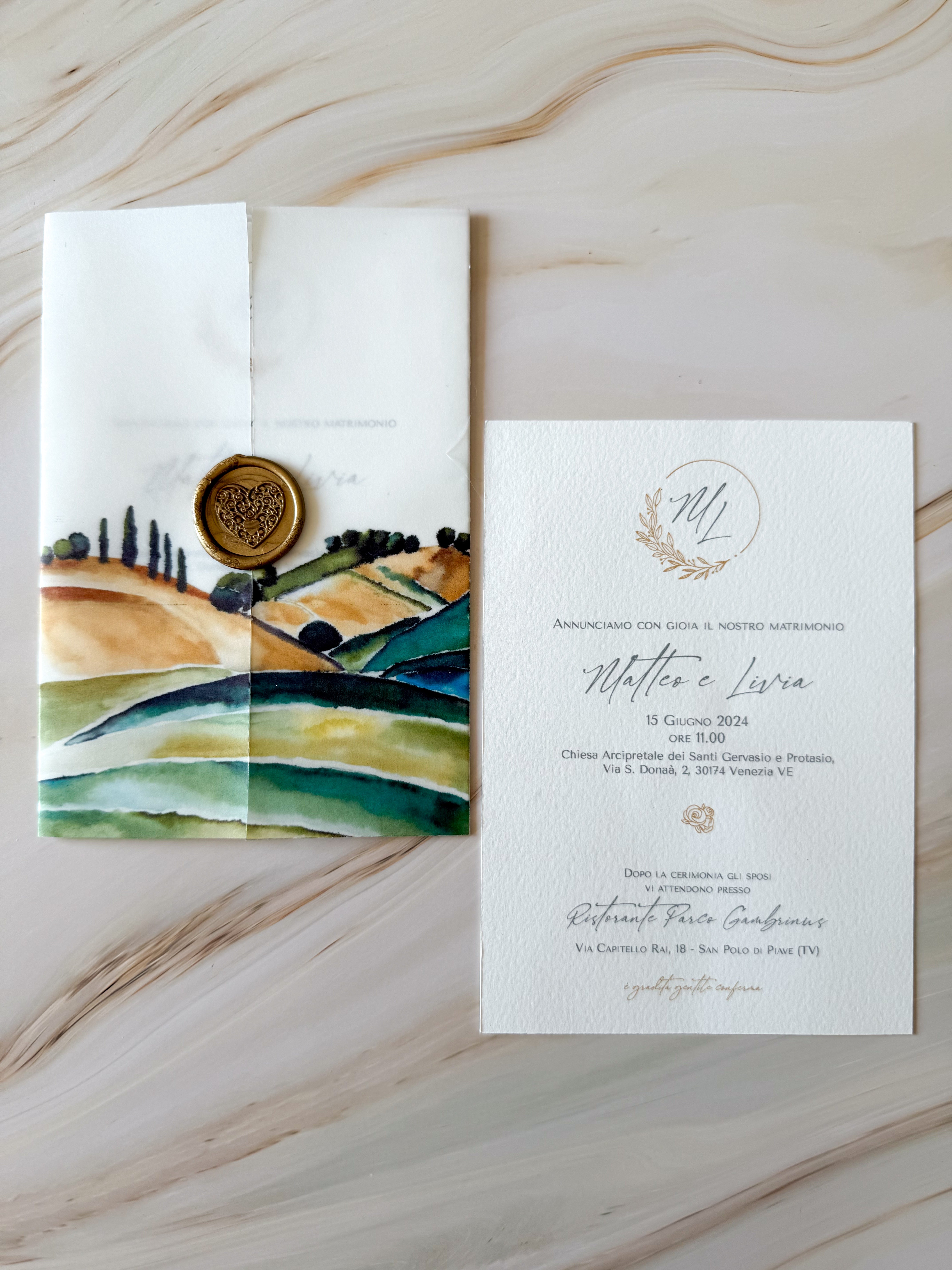 ARYA Terrae - Partecipazioni di matrimonio