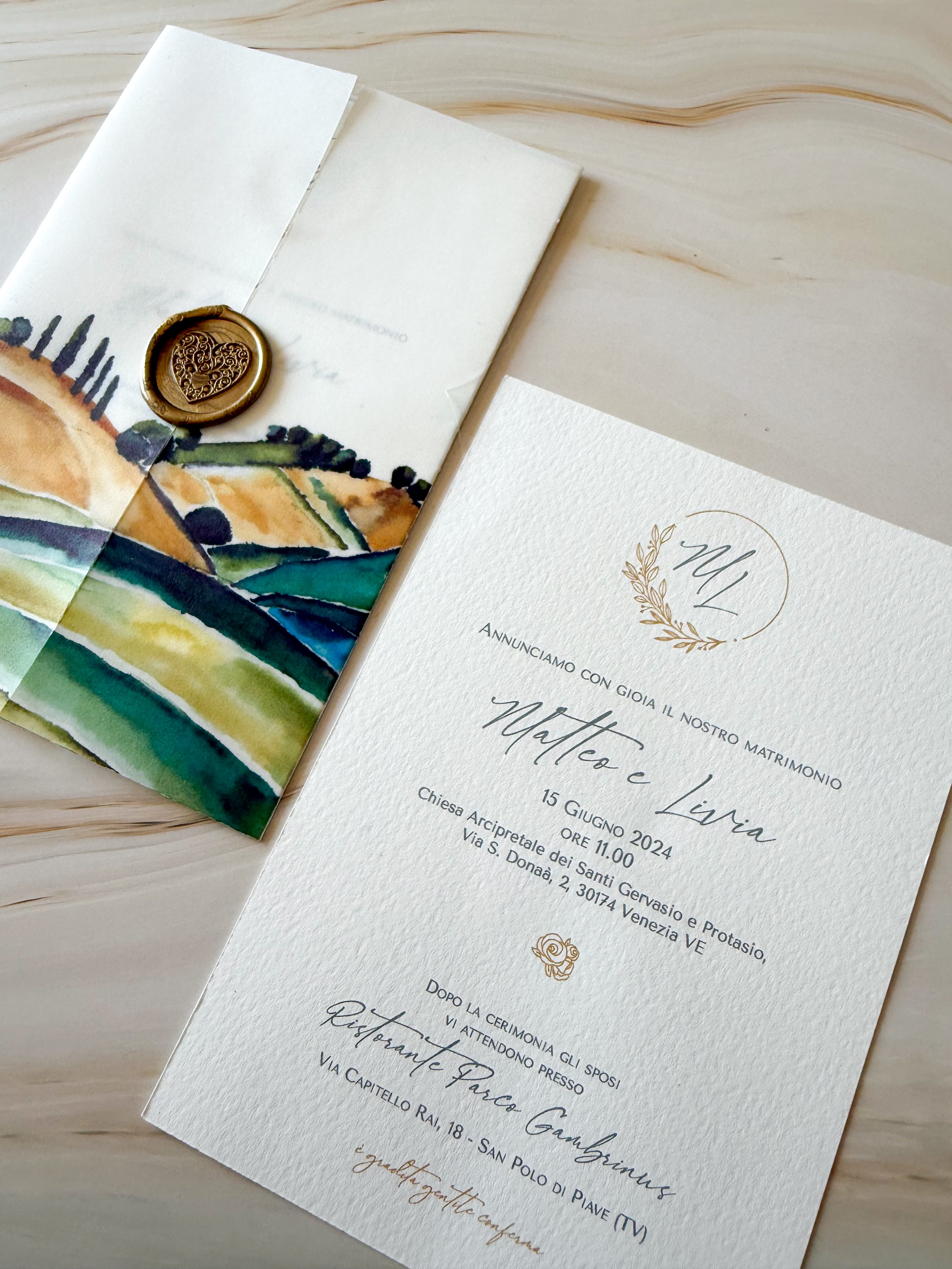 ARYA Terrae - Partecipazioni di matrimonio
