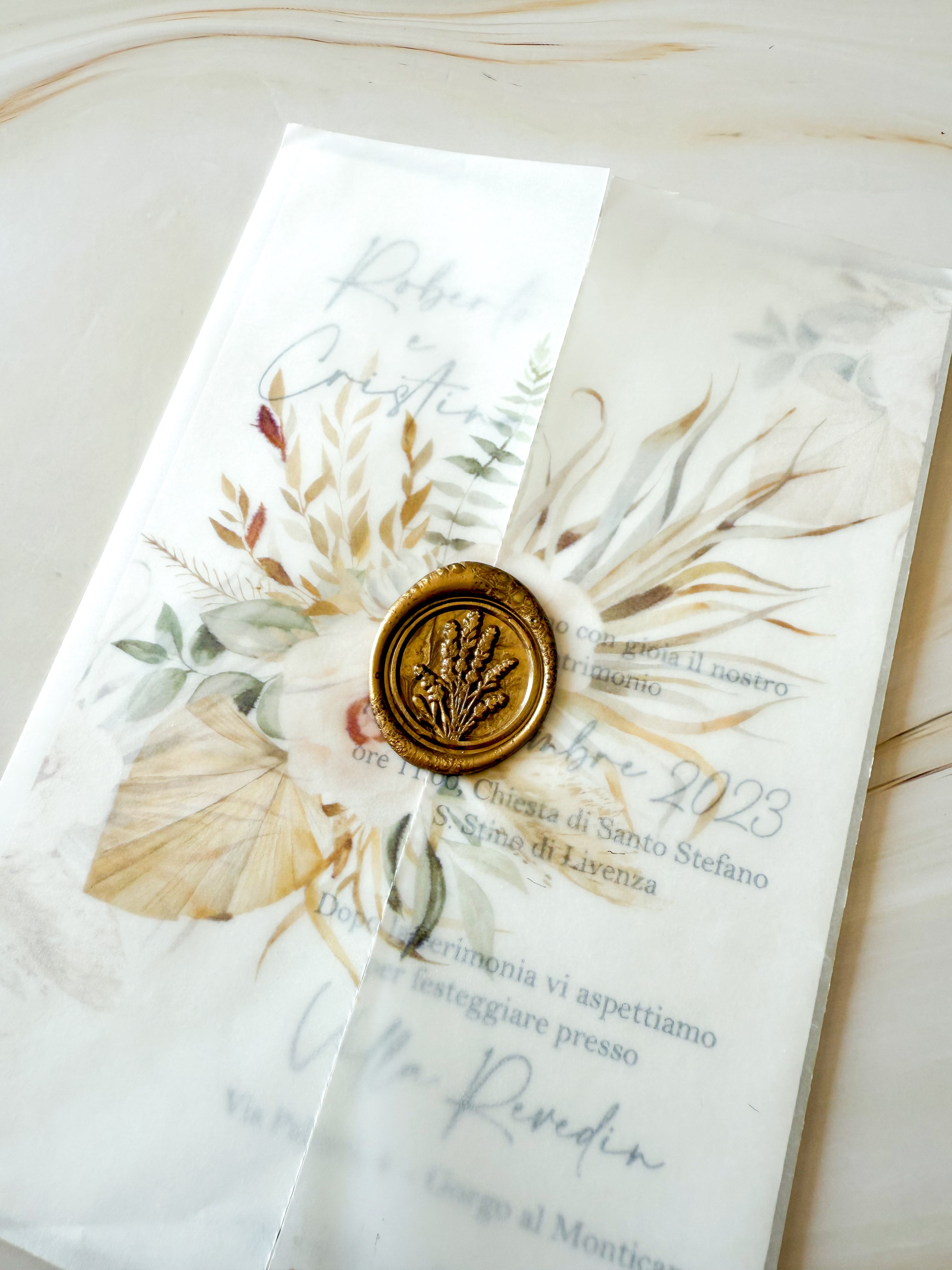 ARYA Terre d'Or - Partecipazioni di matrimonio