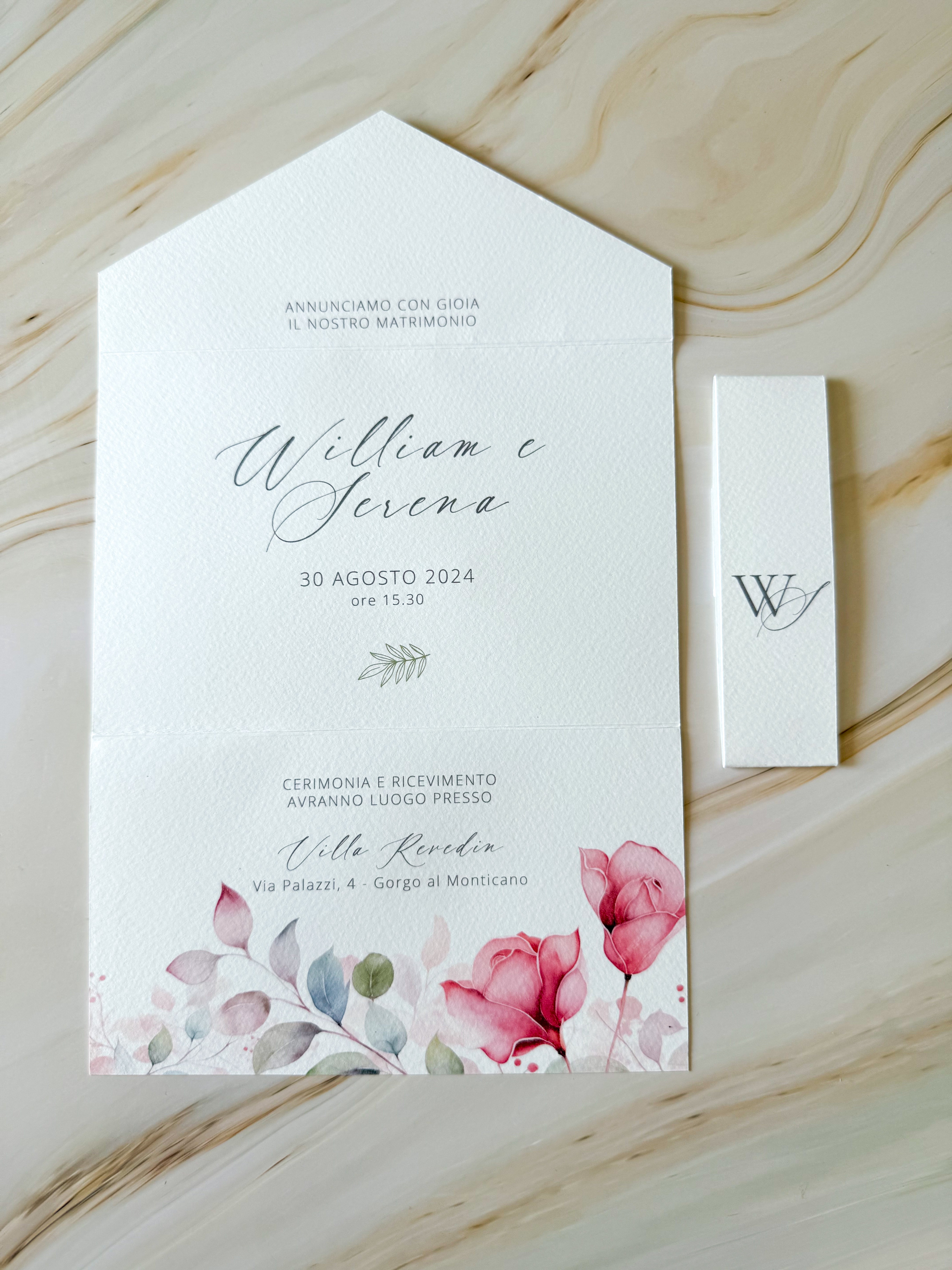 Letters Rosalie - Partecipazioni di matrimonio