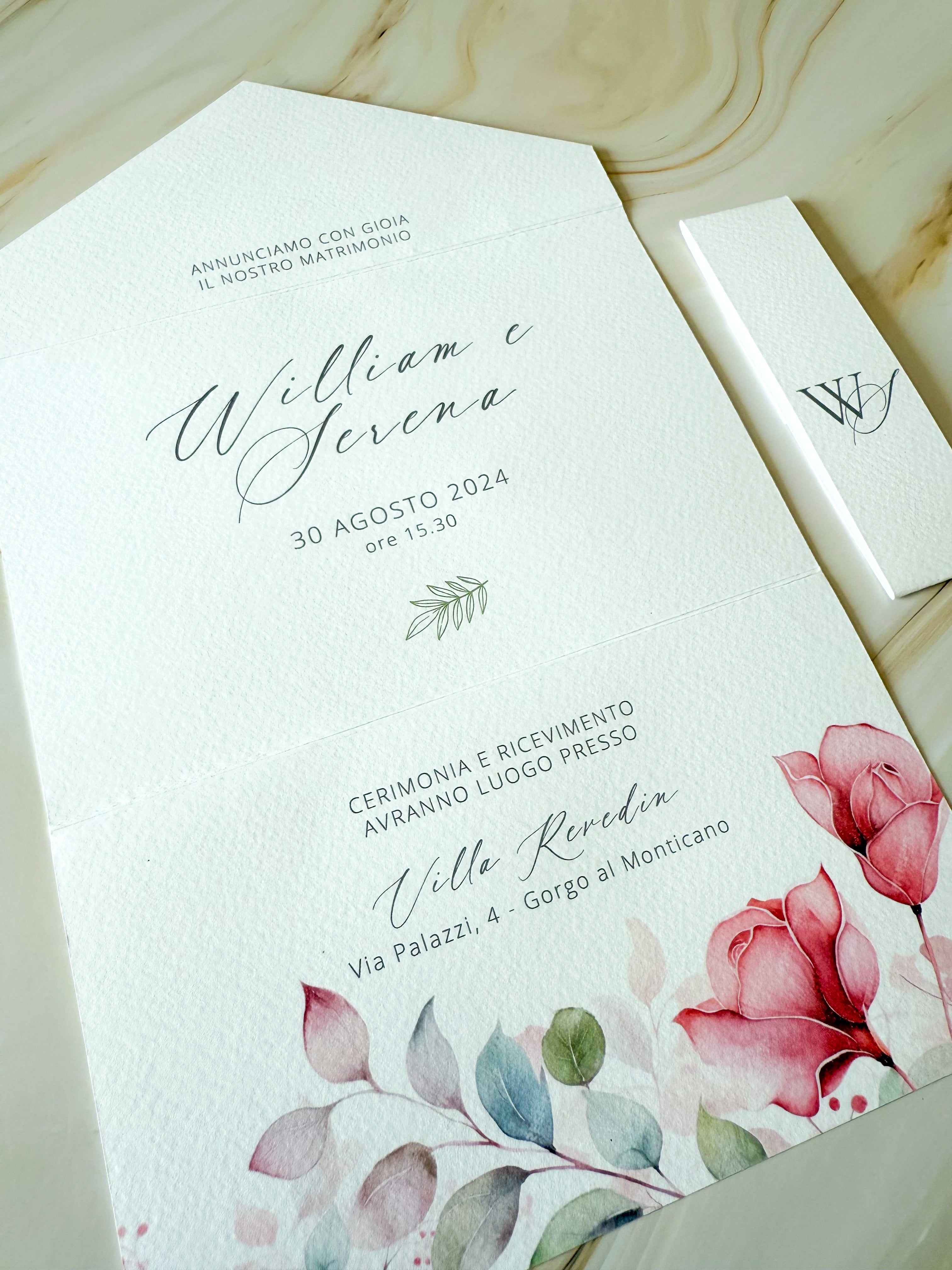 Letters Rosalie - Partecipazioni di matrimonio