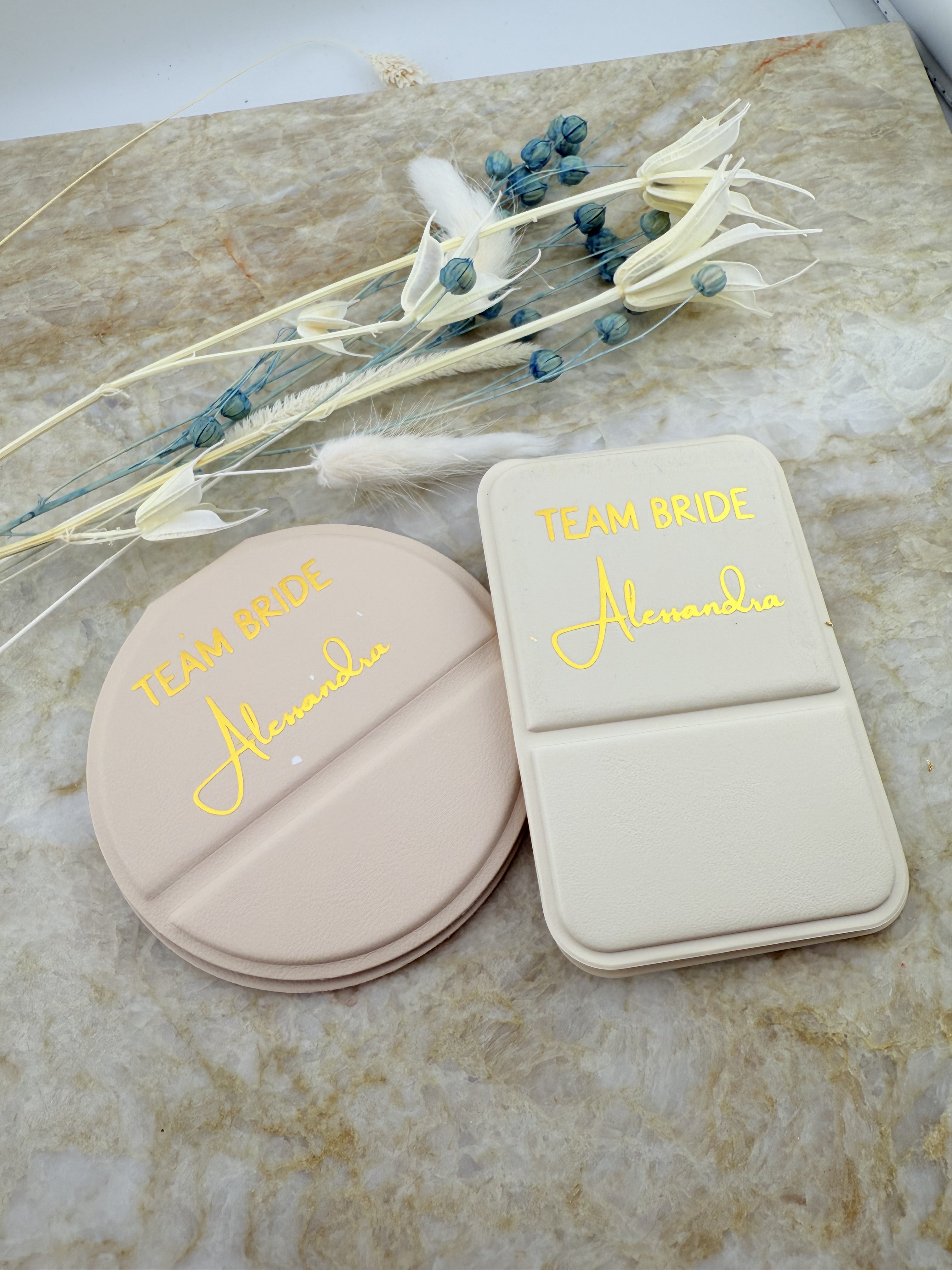 Specchietto in ecopelle