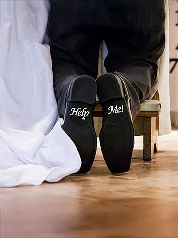 Adesivo sotto scarpe