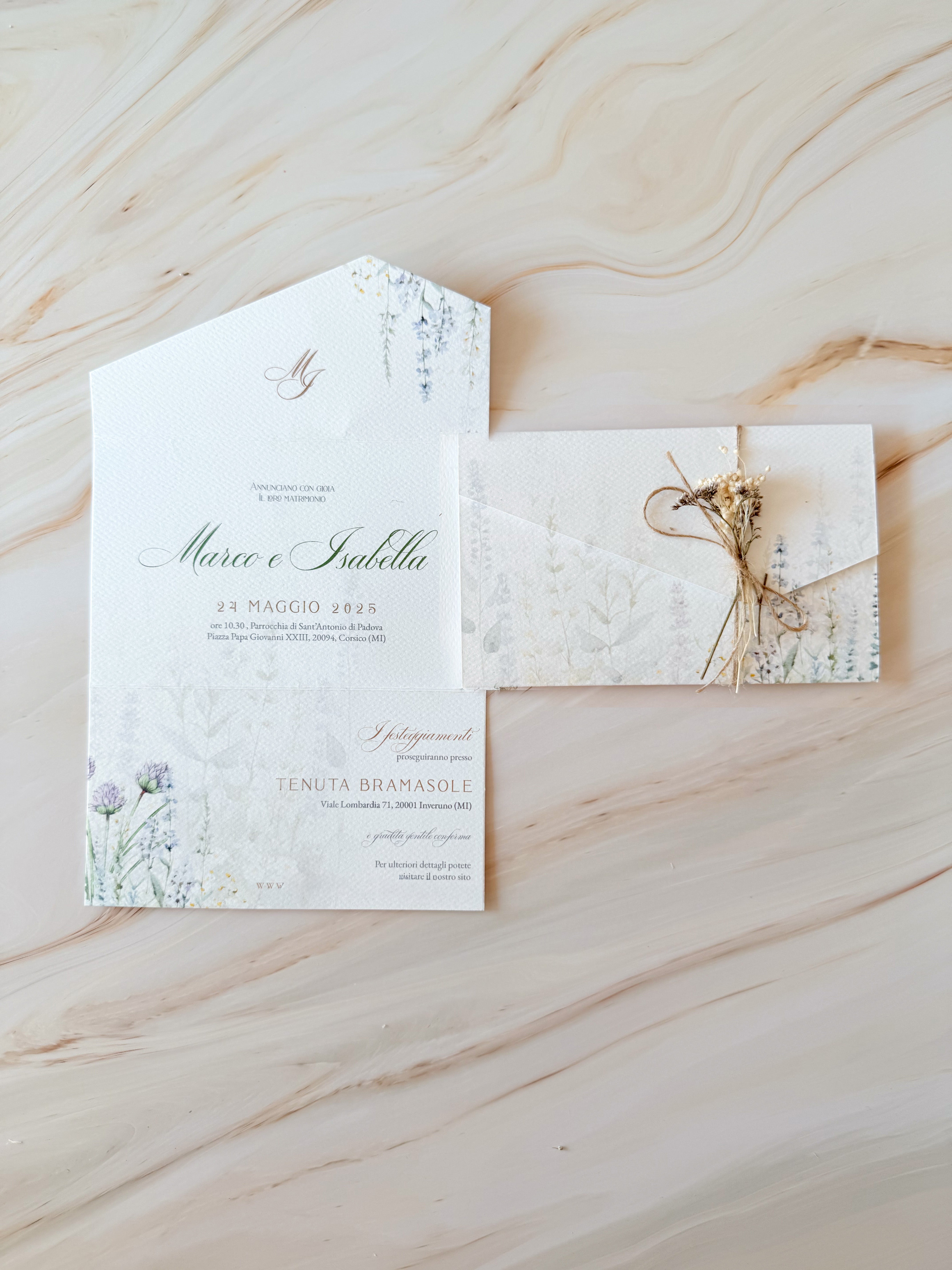 Blossom Meadow - Partecipazioni di matrimonio
