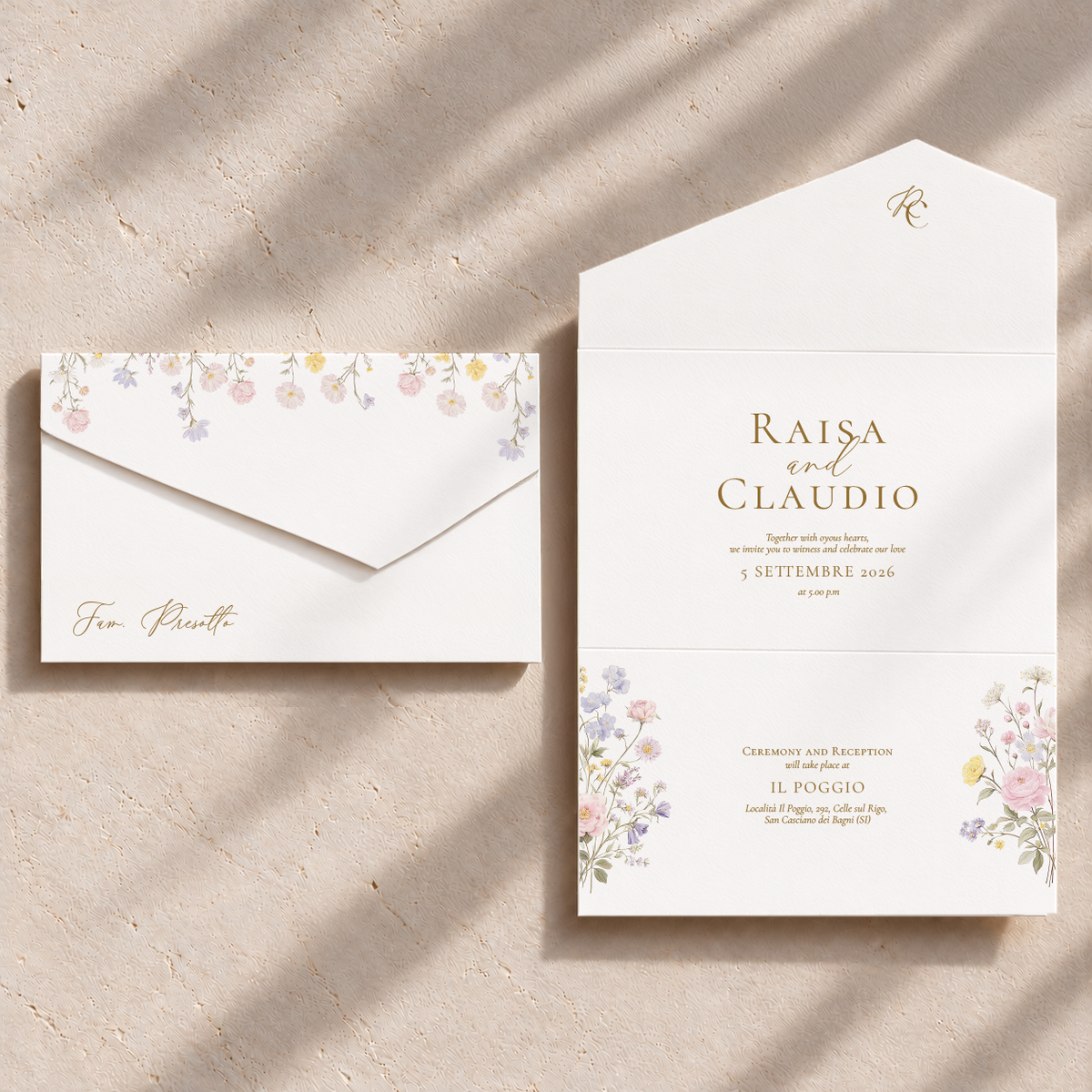 Partecipazione Blossom Serenity