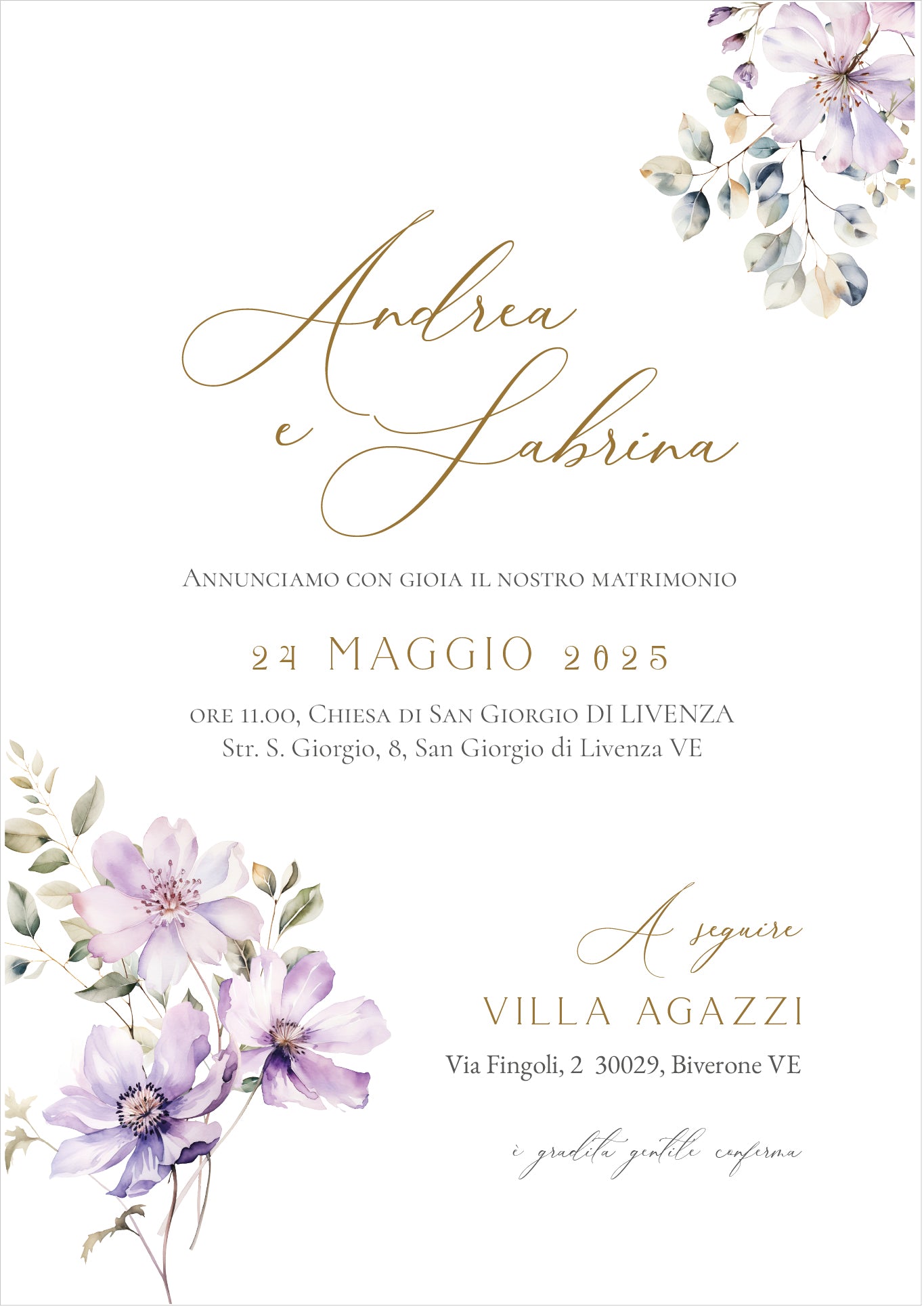 PARTECIPAZIONE MATRIMONIO DIGITALE HARMONY