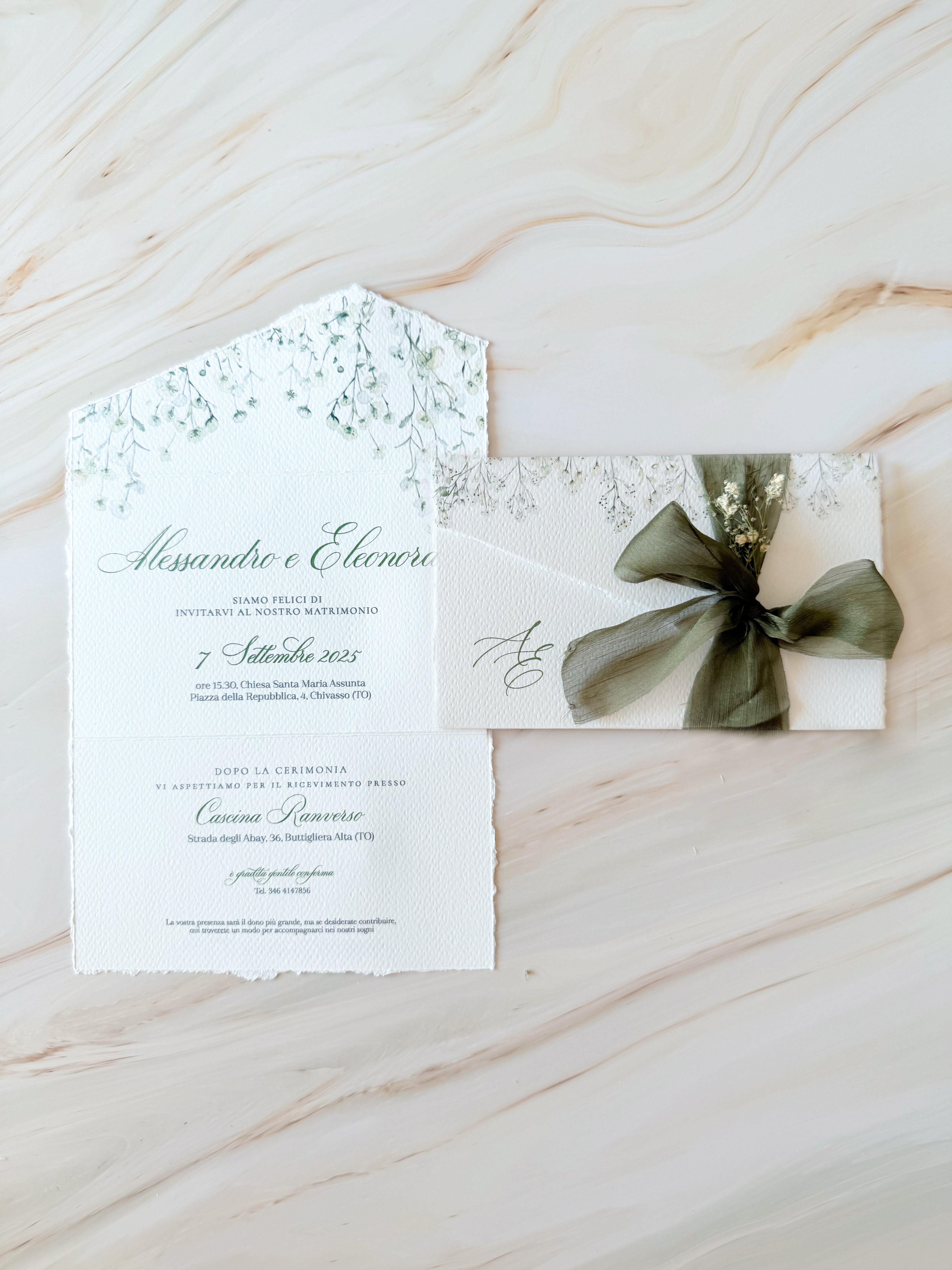 Blossom Rugiada - Partecipazioni di matrimonio