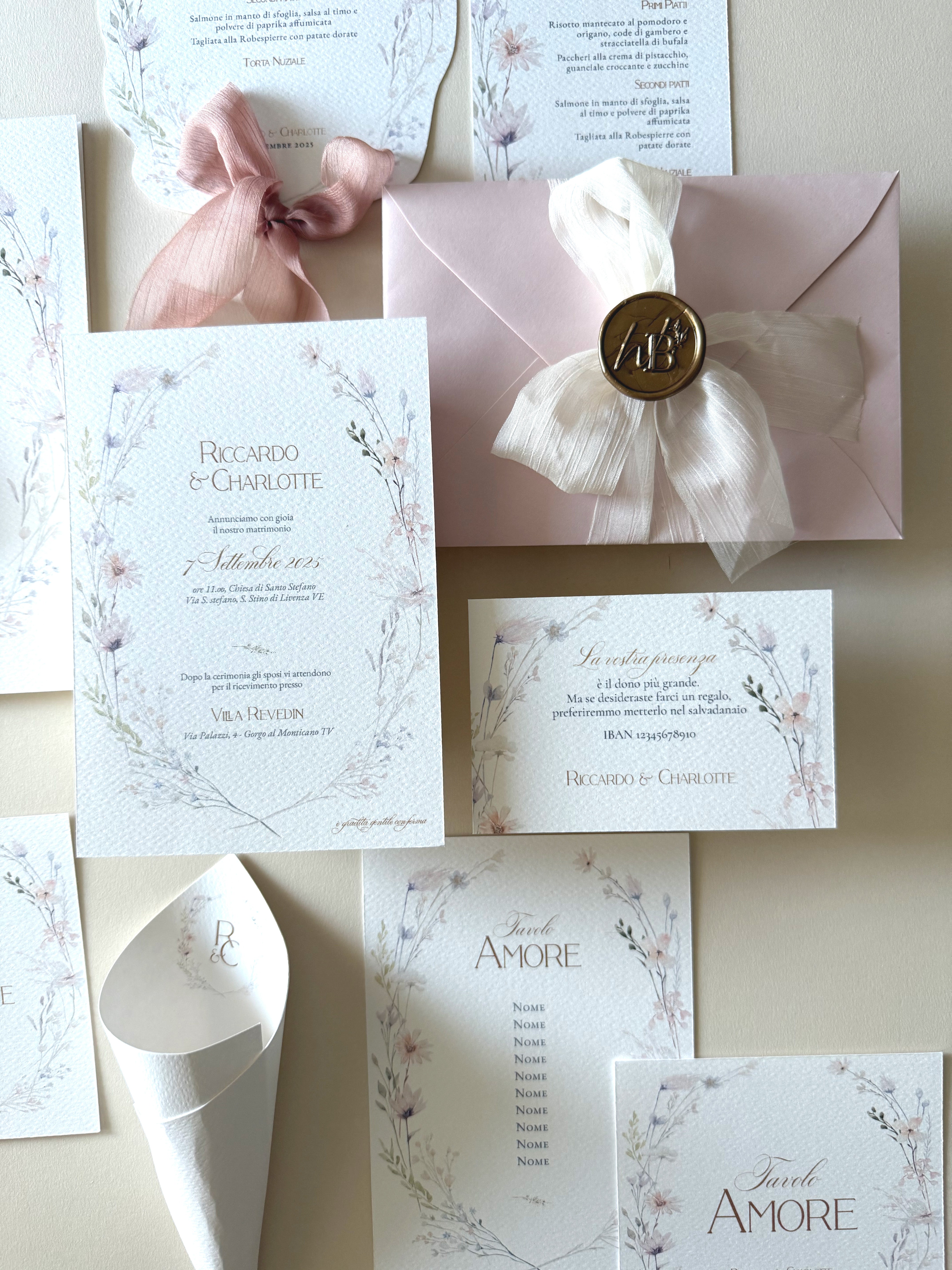 Tag Bomboniere Essentially Romance