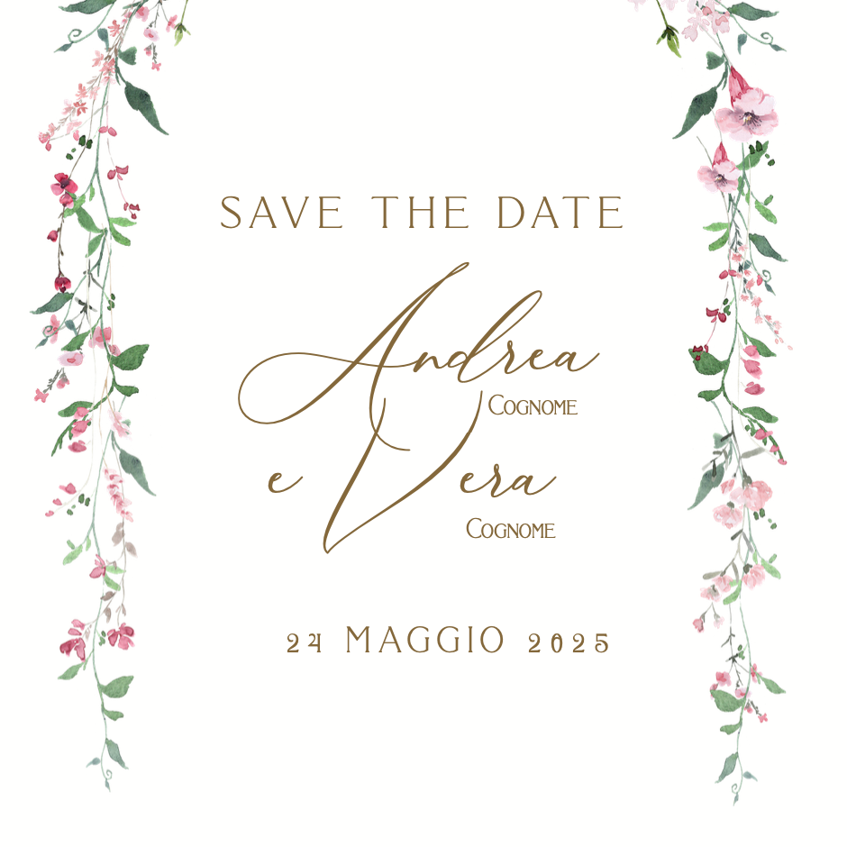 Save The Date Essentially Bloom