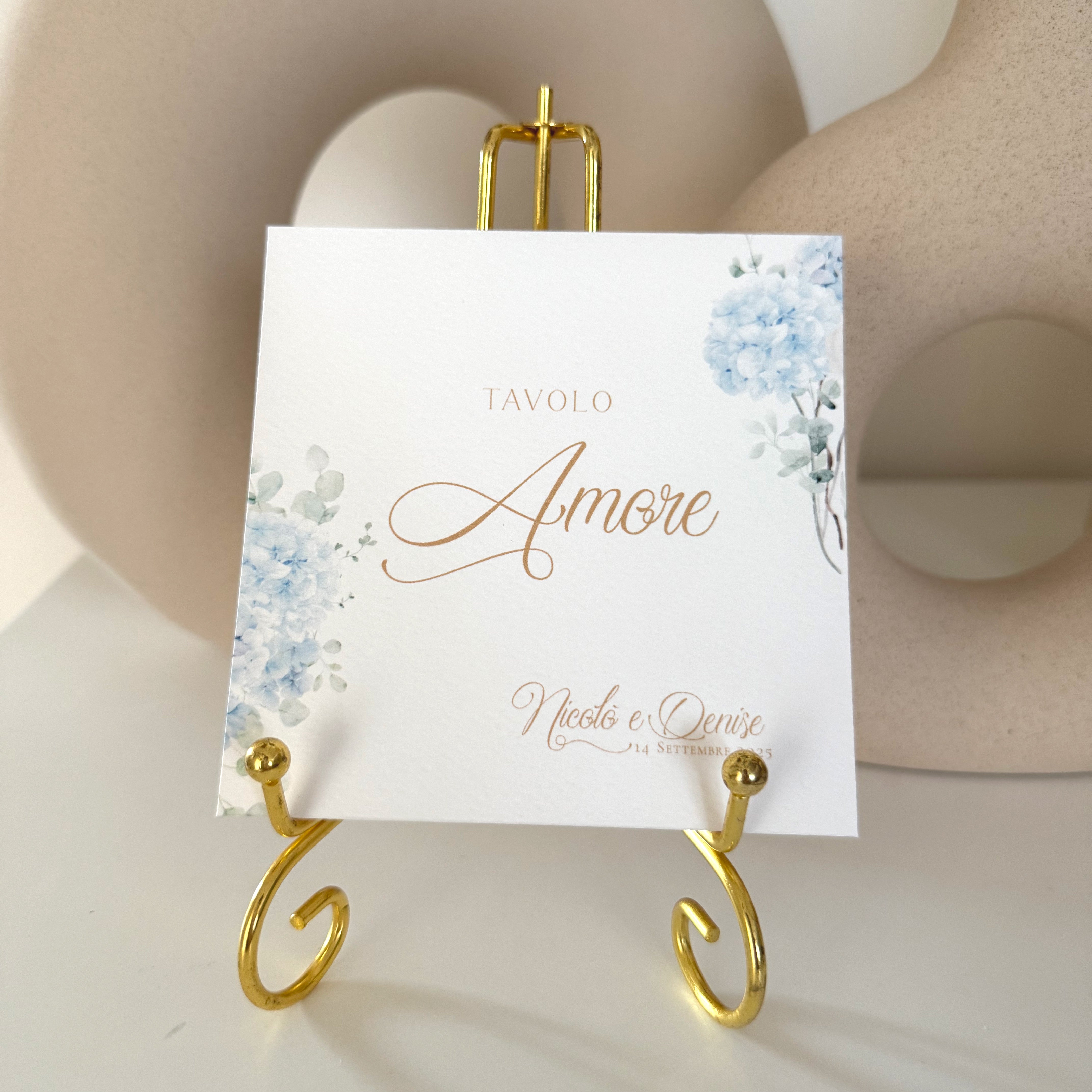 Tableau de mariage con segnatavolo Essentially Serenity