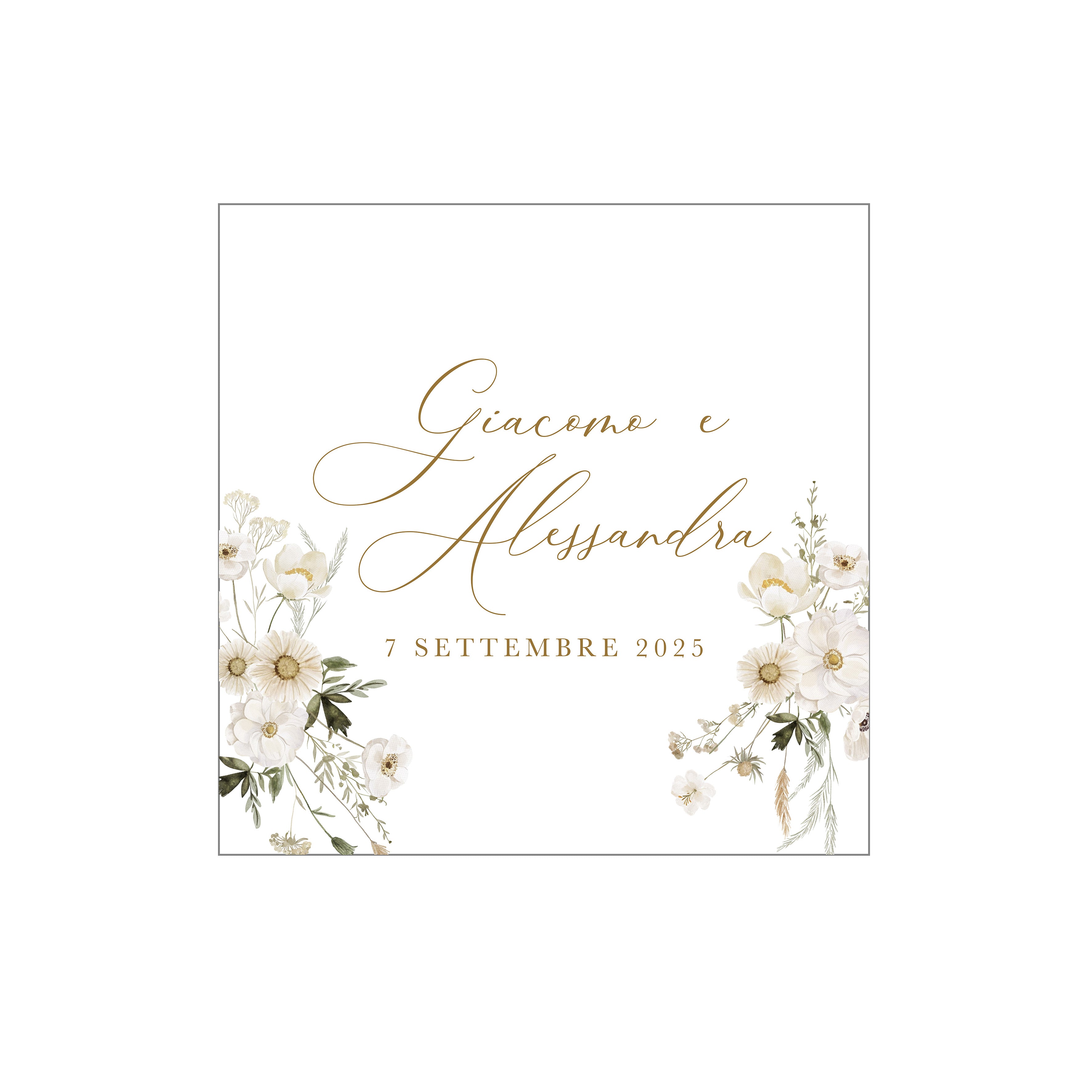 Tag Bomboniere Essentially Boheme