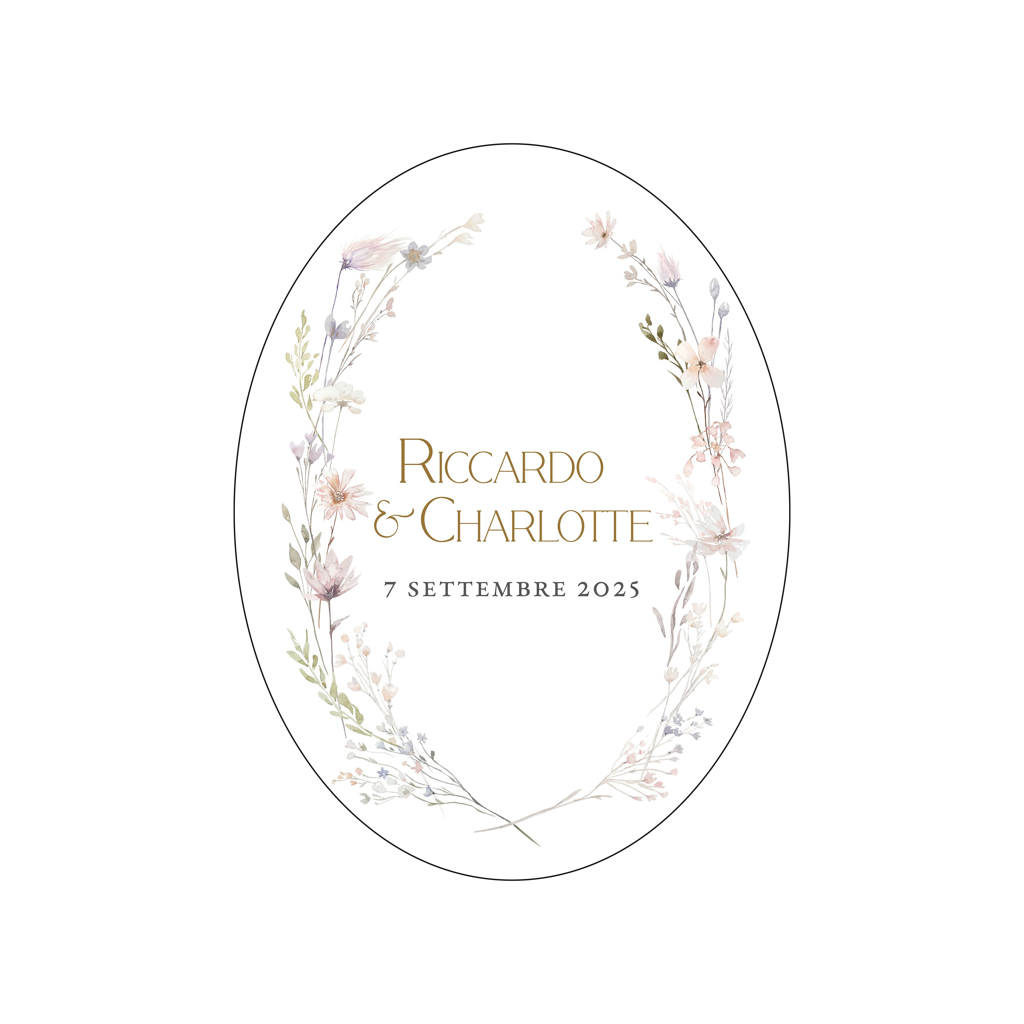 Tag Bomboniere Essentially Romance