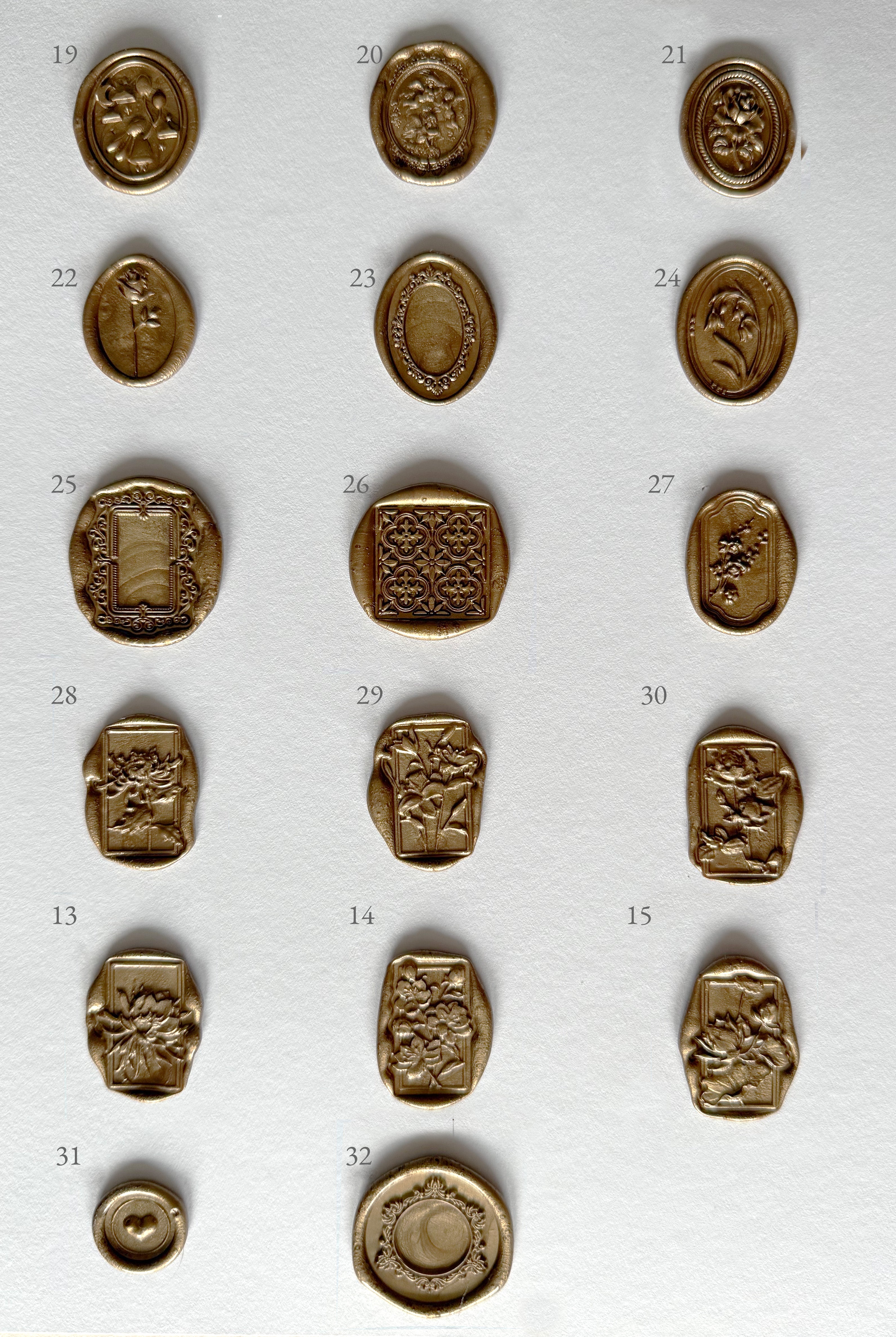 Sigilli ceralacca adesivi