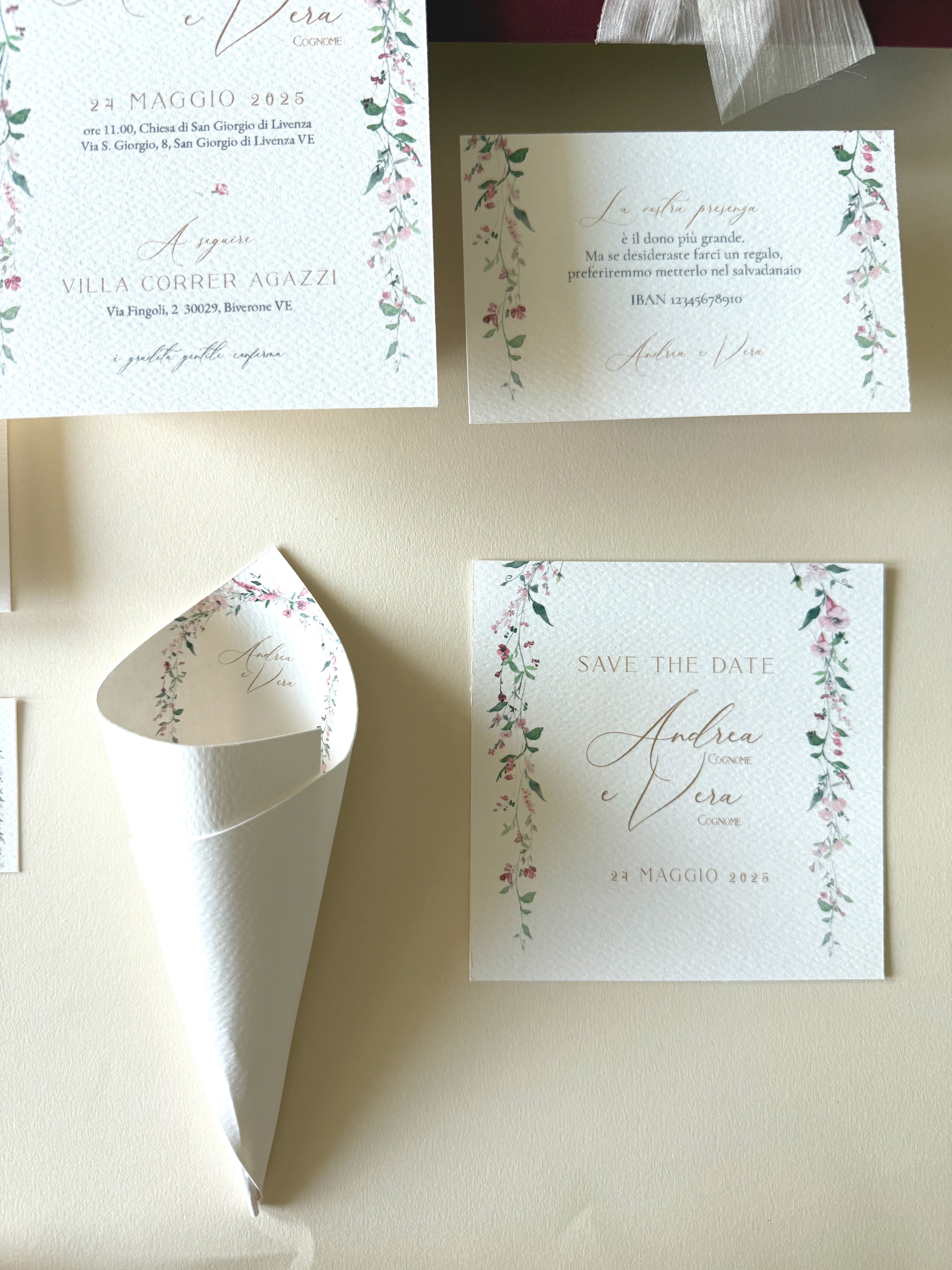 Coni riso/petali Essentially Bloom