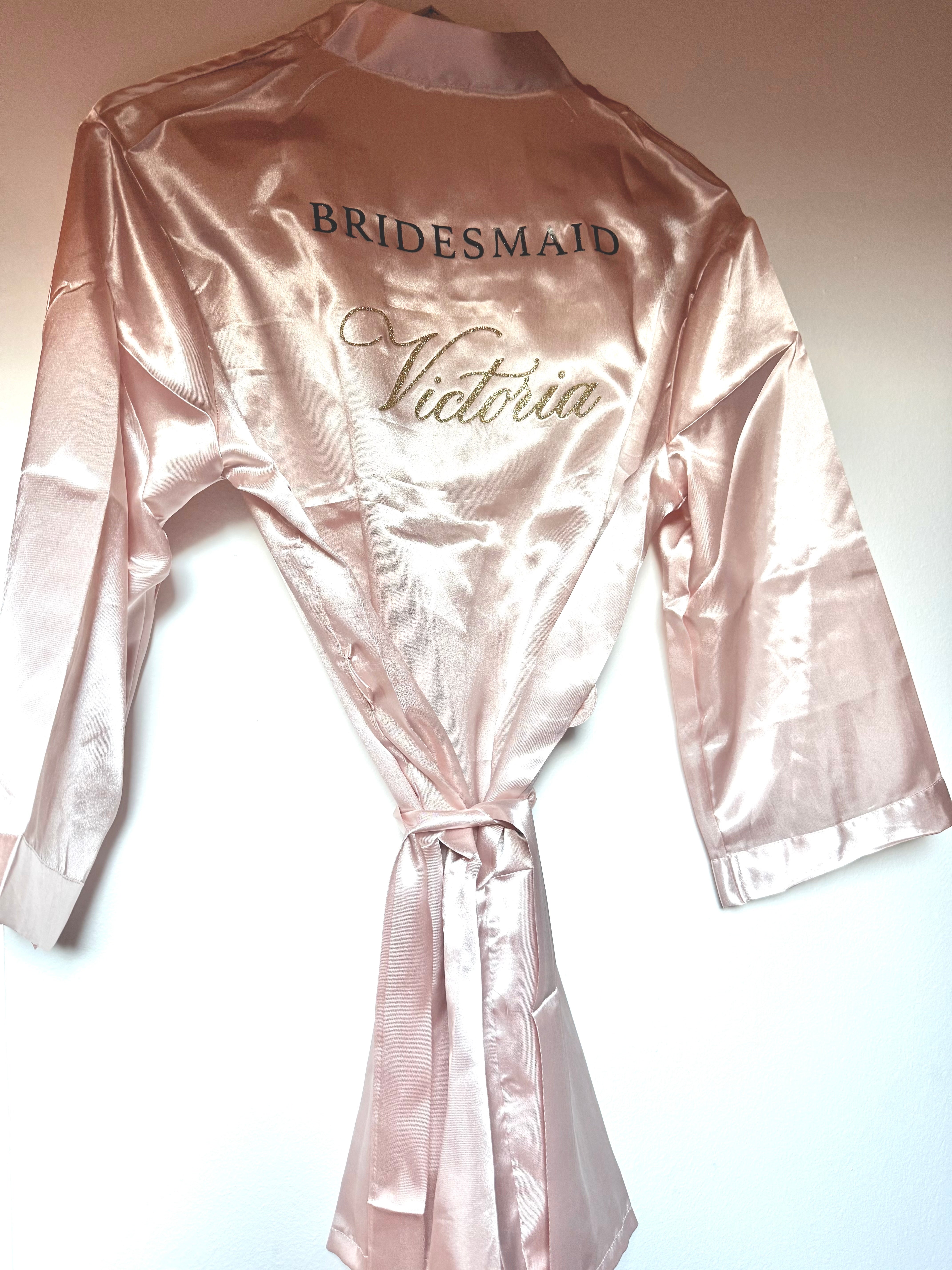 Vestaglia Sposa o Damigelle