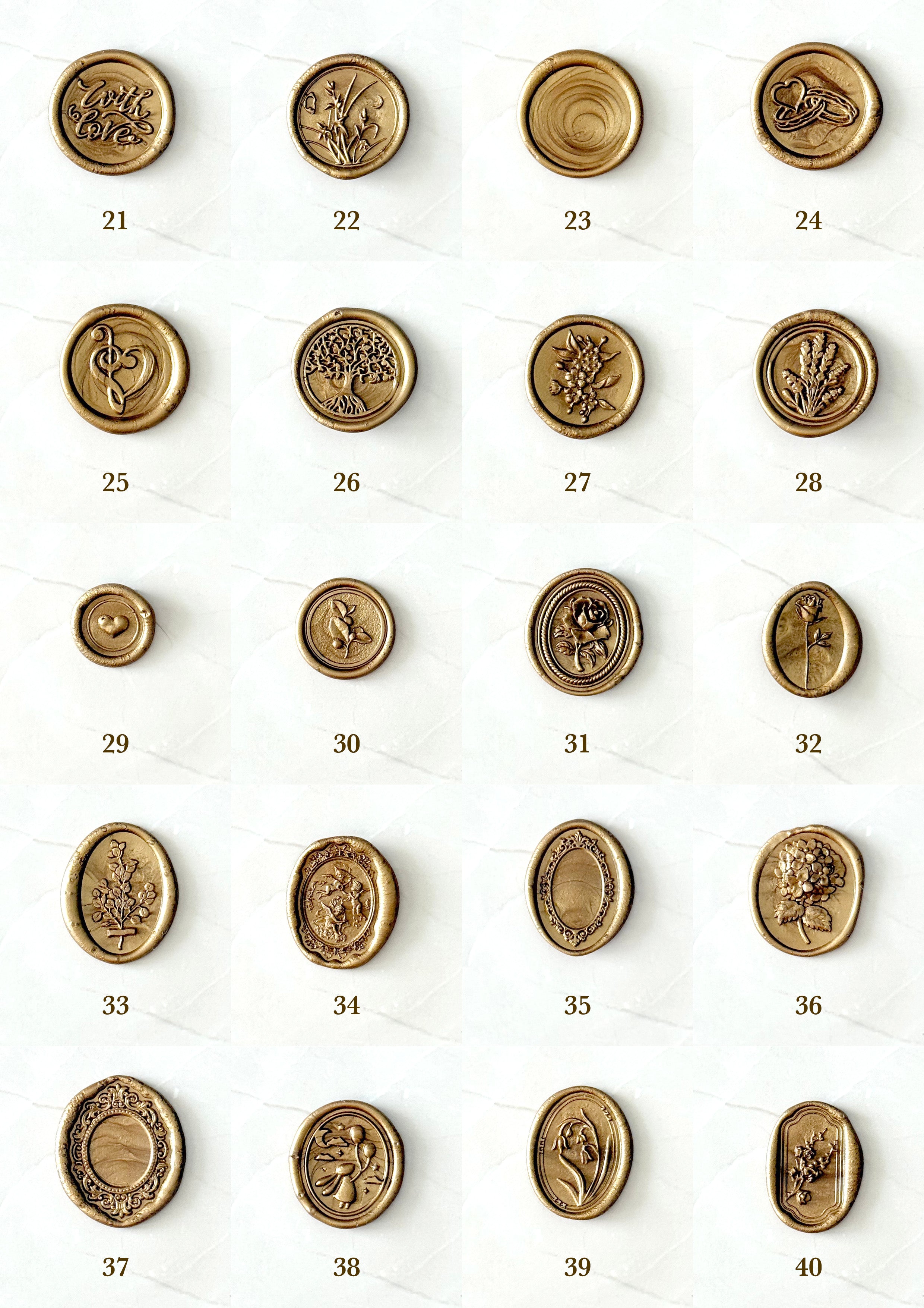 Sigilli ceralacca adesivi