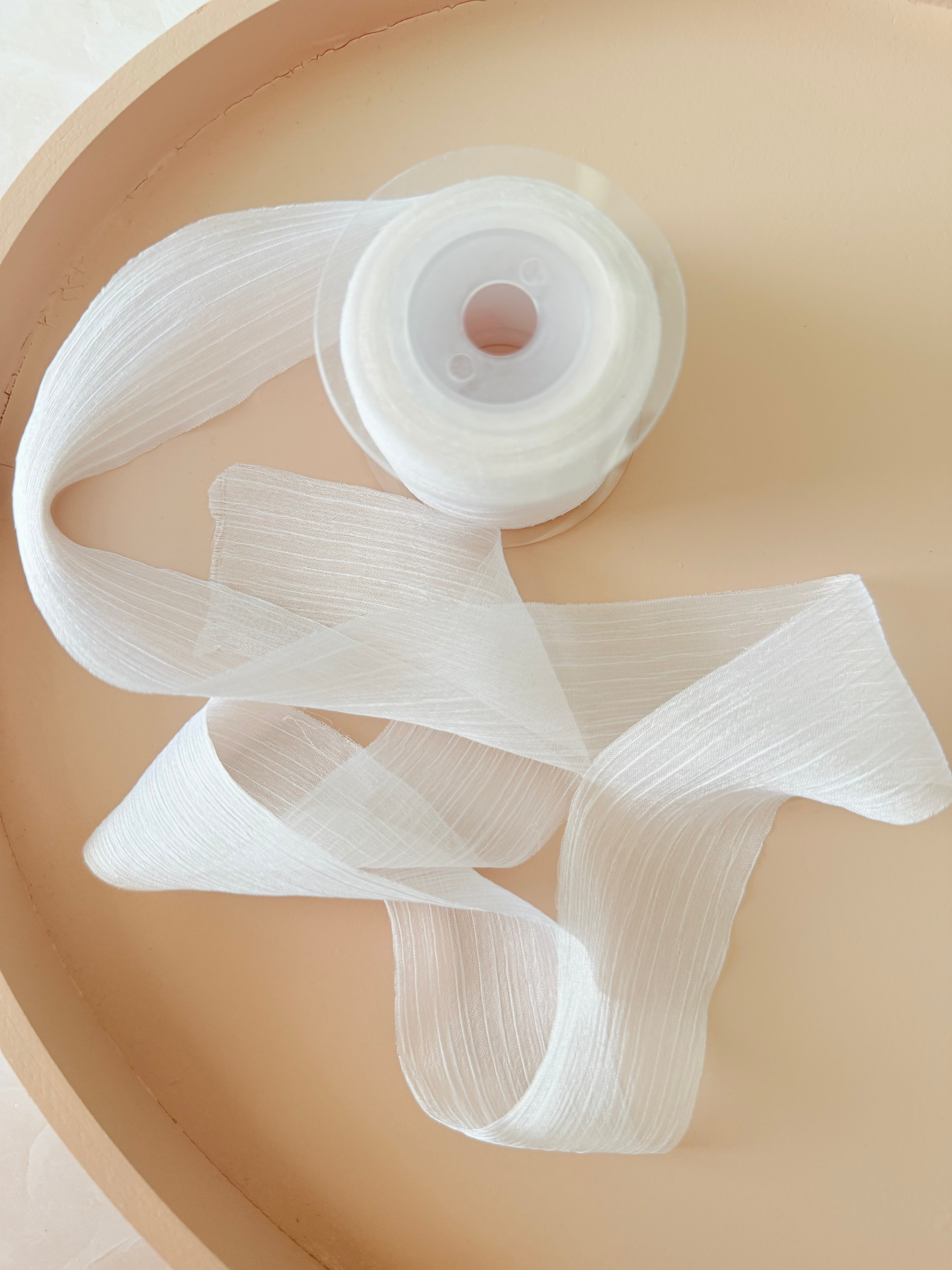 Nastro Chiffon Bianco