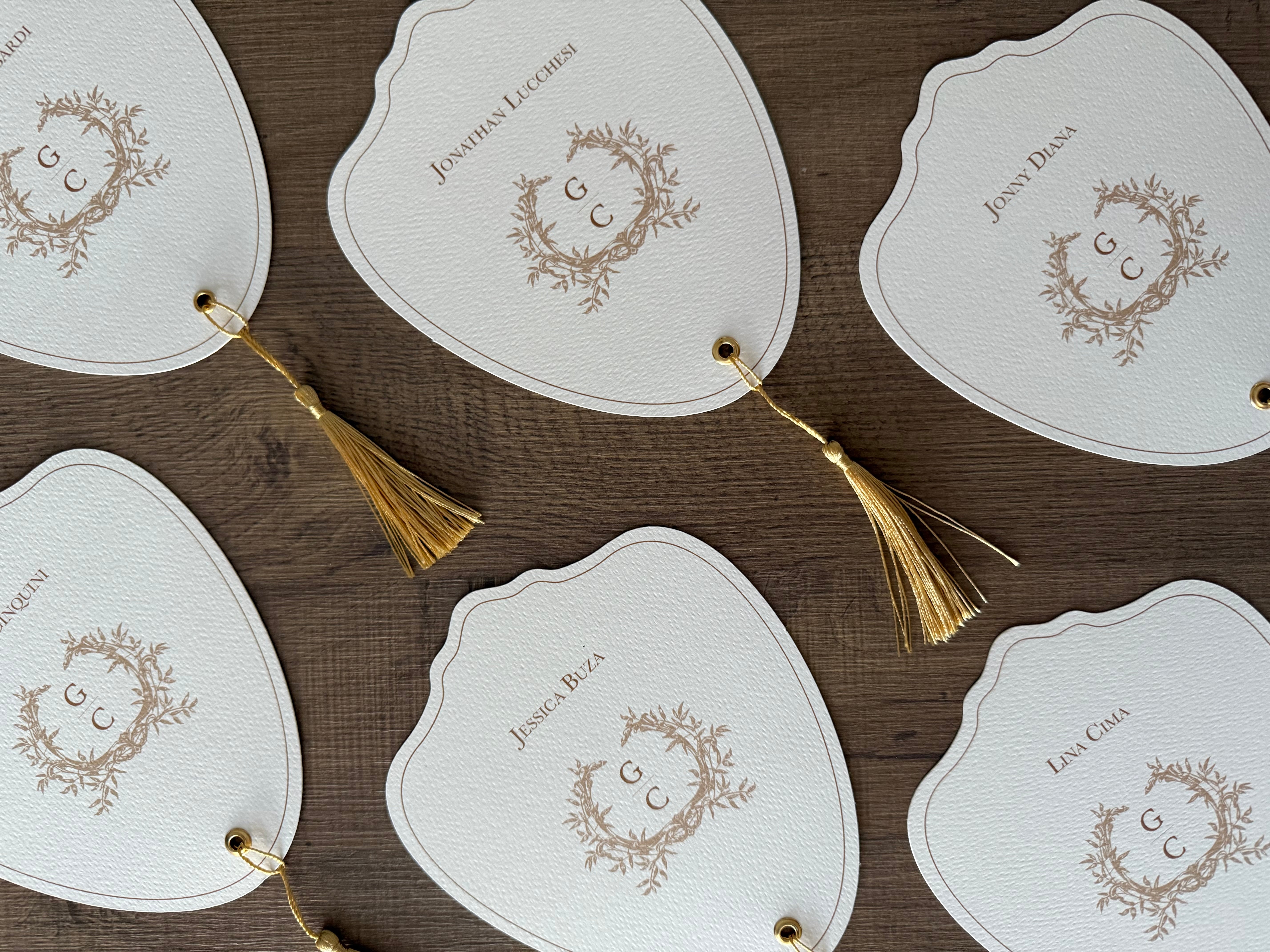 Menu Ventaglio “Soffio d’amore”